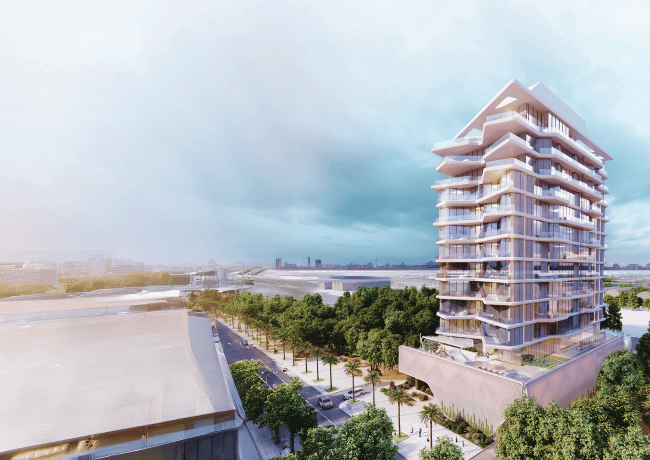 Coastal Haven by Prestige One, Dubai Islands. Render supplied by developer.