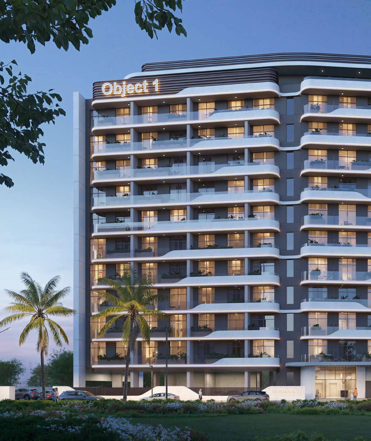 VERDAN1A 3 by Object One, image 1 of 9. Render supplied by developer.