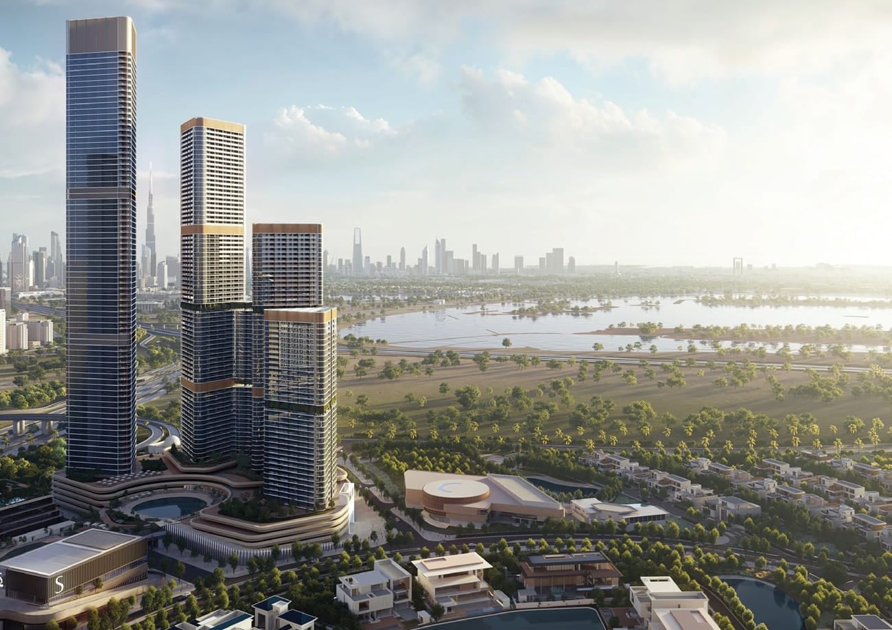 Skyvue Solair by Sobha, Bukadra. Render supplied by developer.