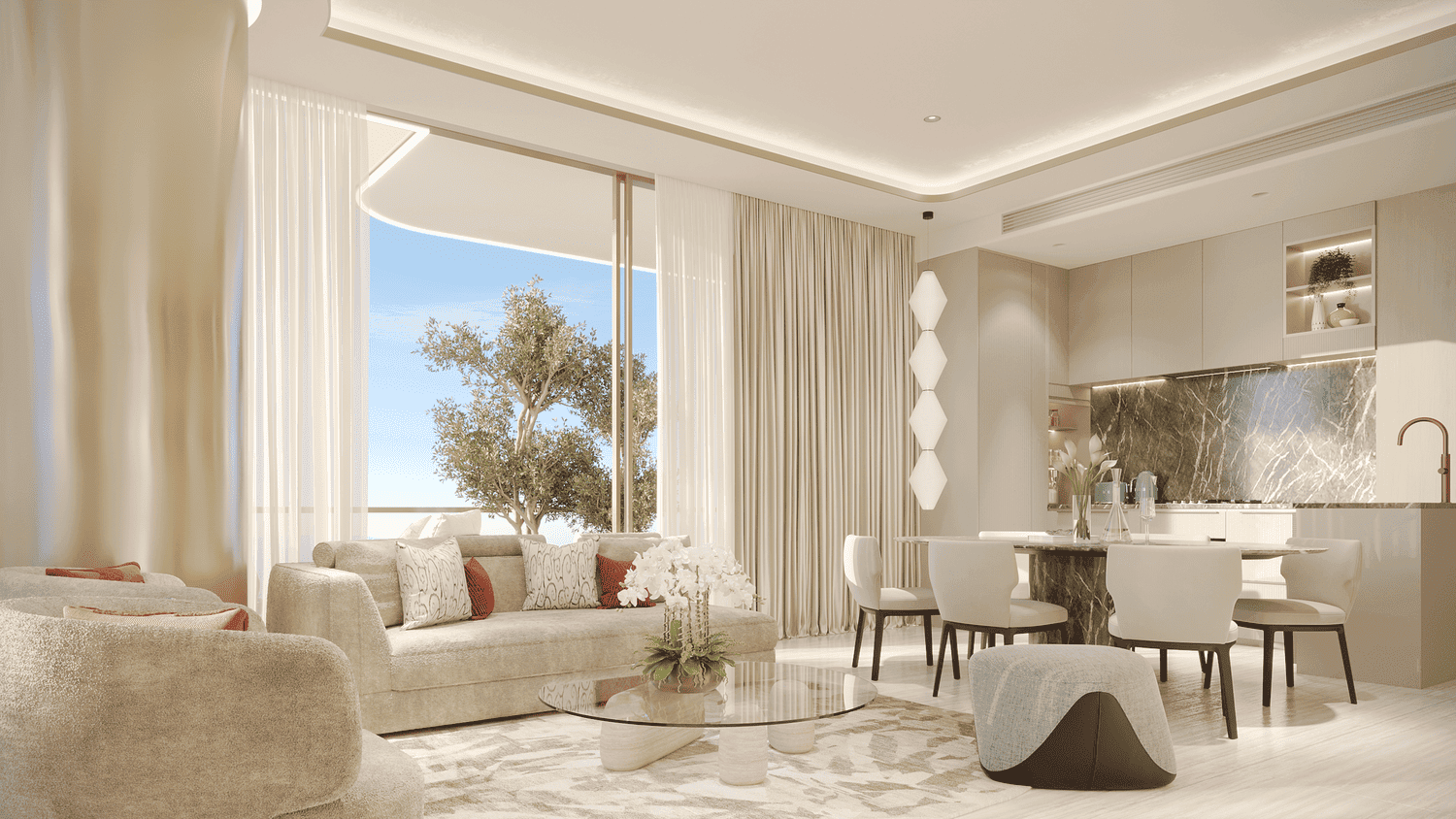 Treppan Serenique Residences by Fakhruddin Properties, image 5 of 9. Render supplied by developer.