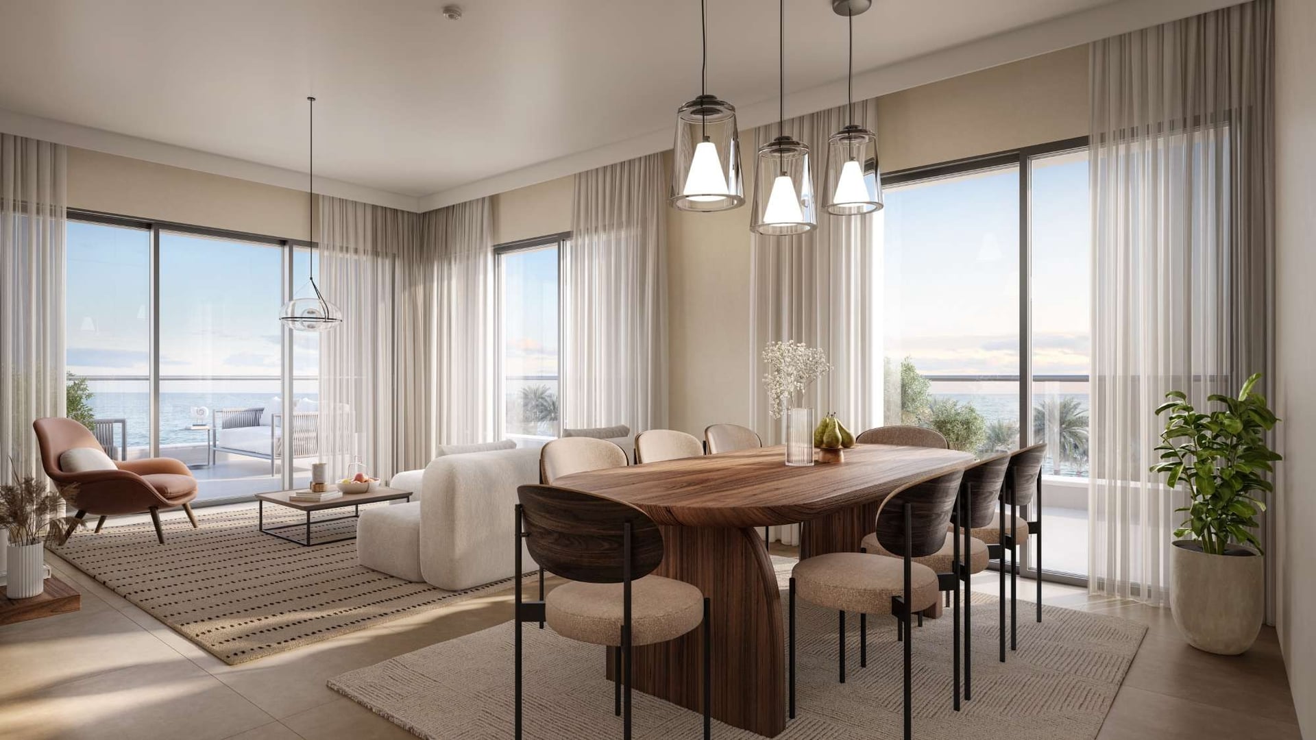 Topaz Residences by Eagle Hills, image 5 of 13. Render supplied by developer.