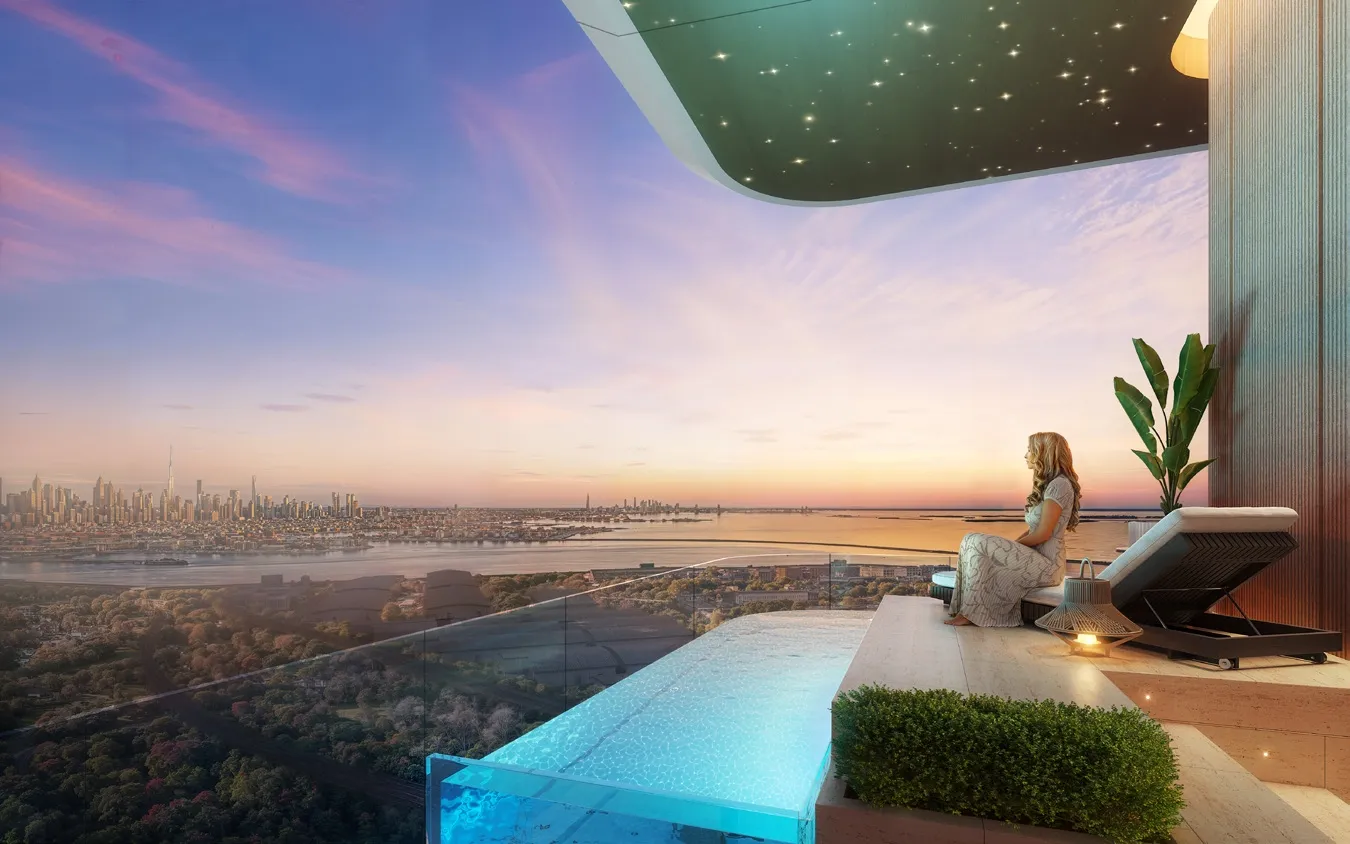 Hilton Residences by Prestige One, image 5 of 18. Render supplied by developer.