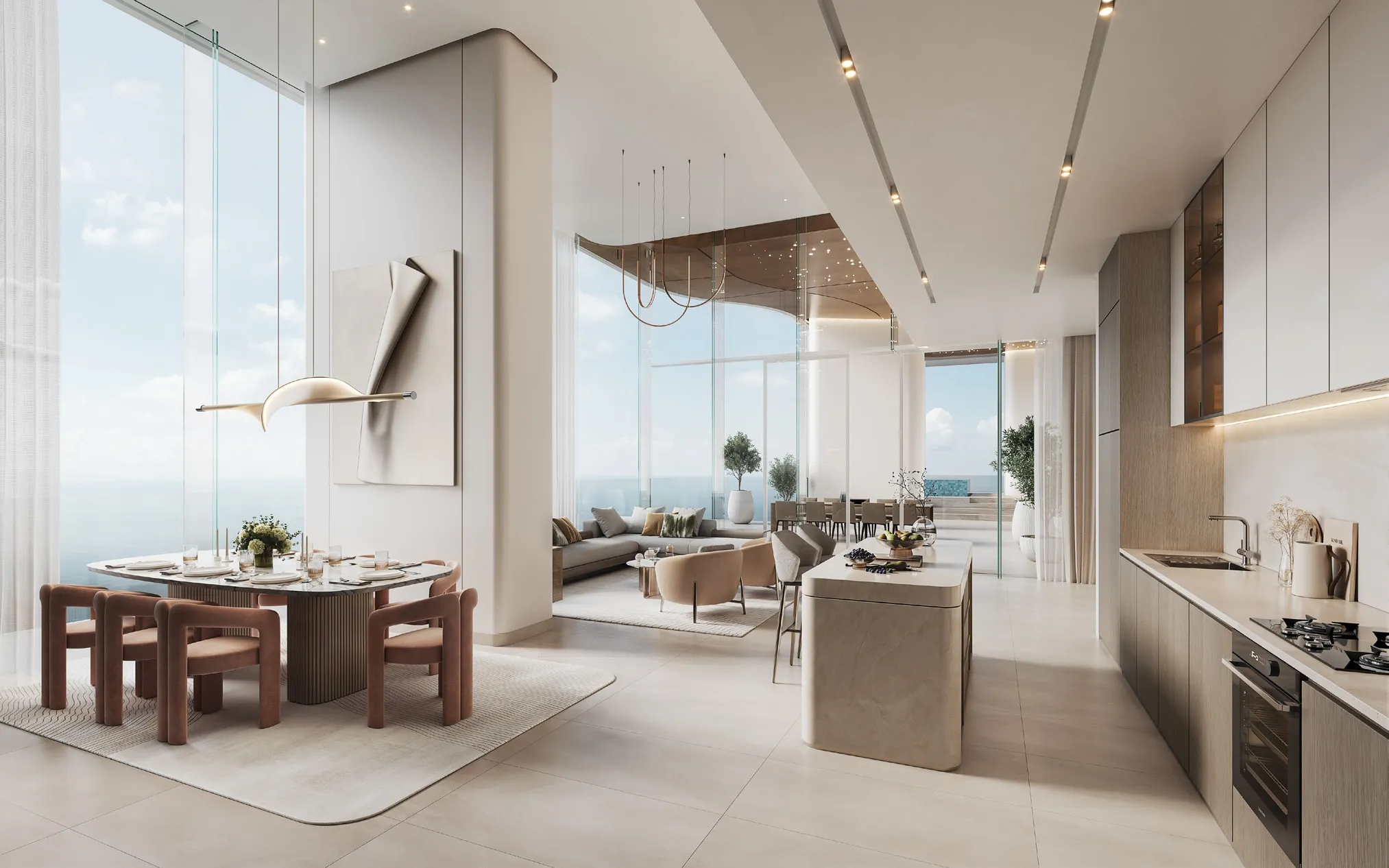 Hilton Residences by Prestige One, image 13 of 18. Render supplied by developer.