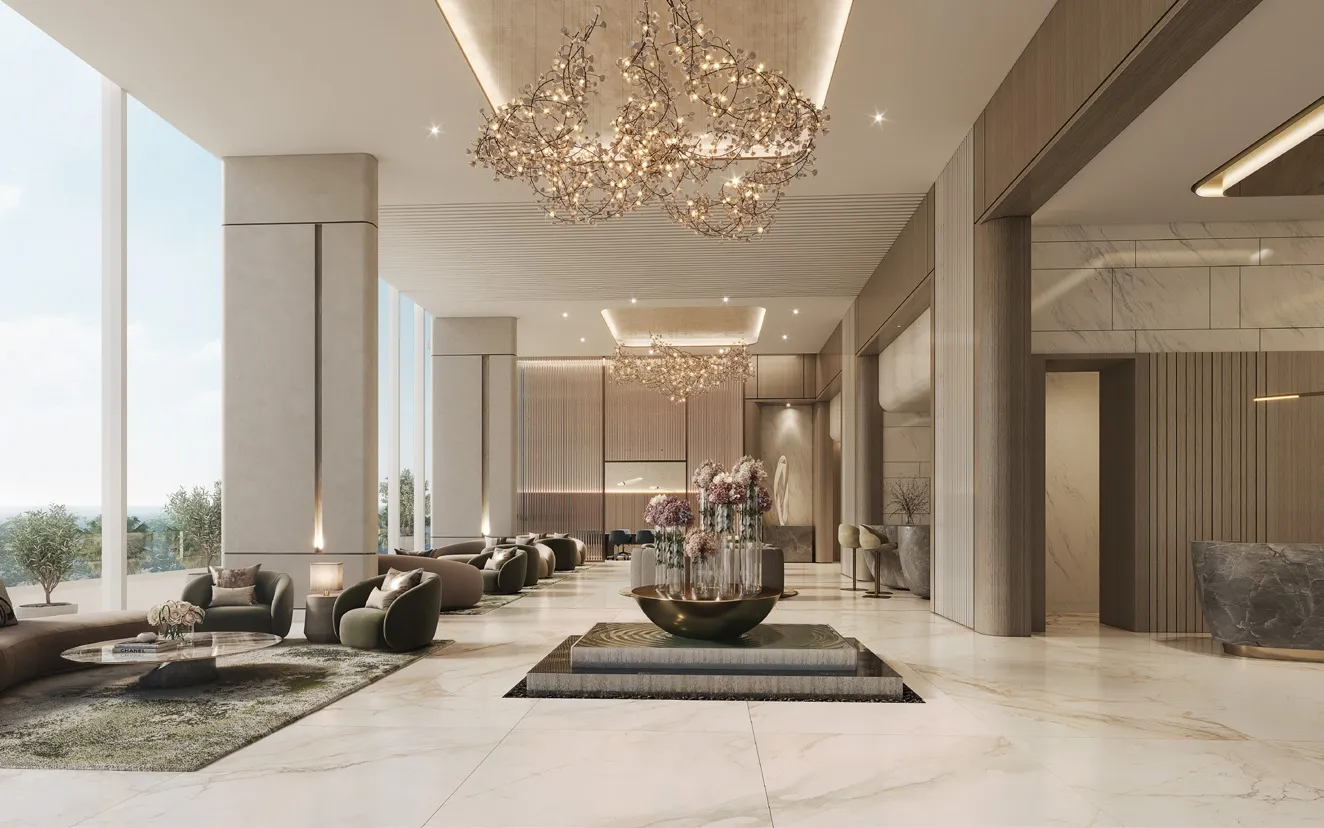 Hilton Residences by Prestige One, image 17 of 18. Render supplied by developer.