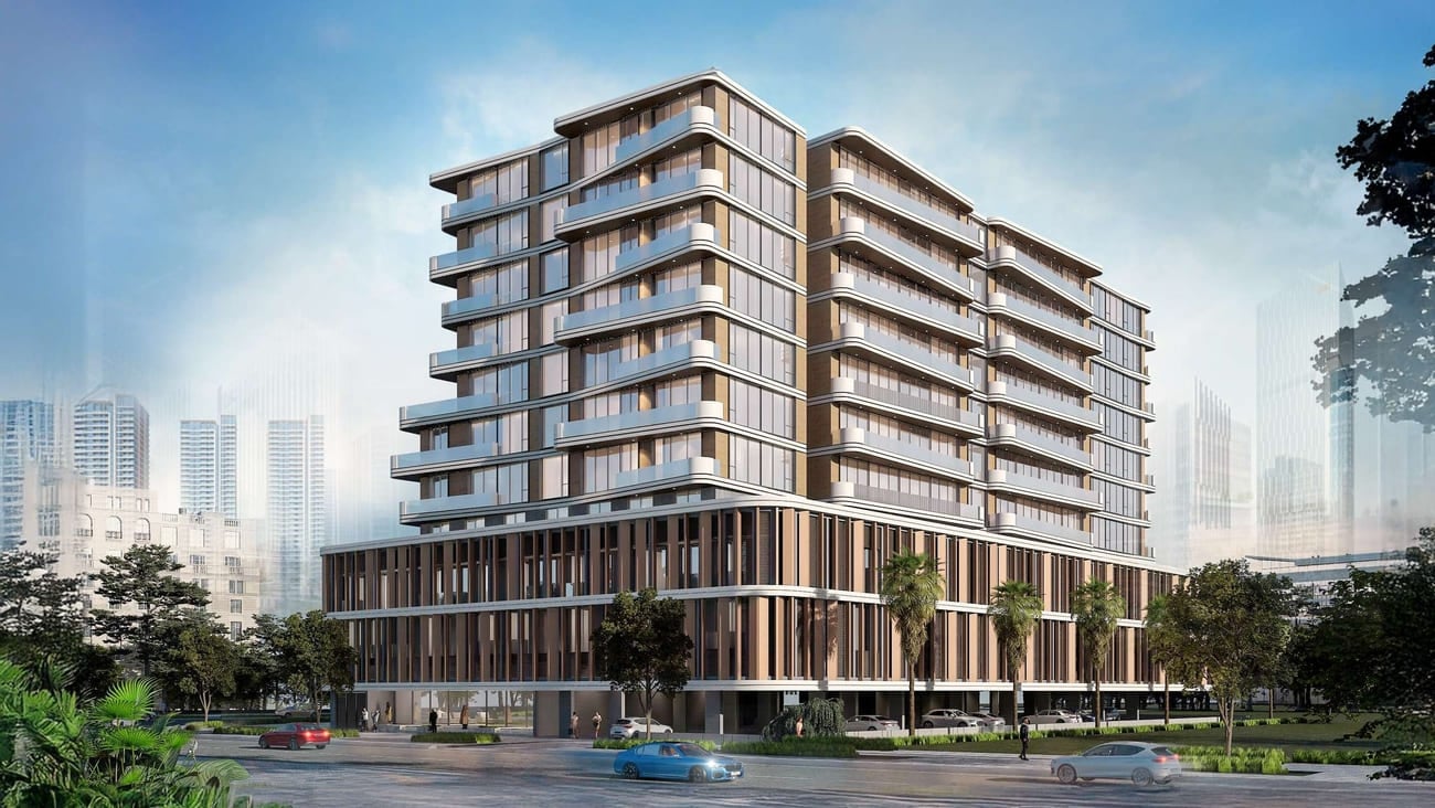 Luzora Residence by DIA Properties, image 2 of 13. Render supplied by developer.