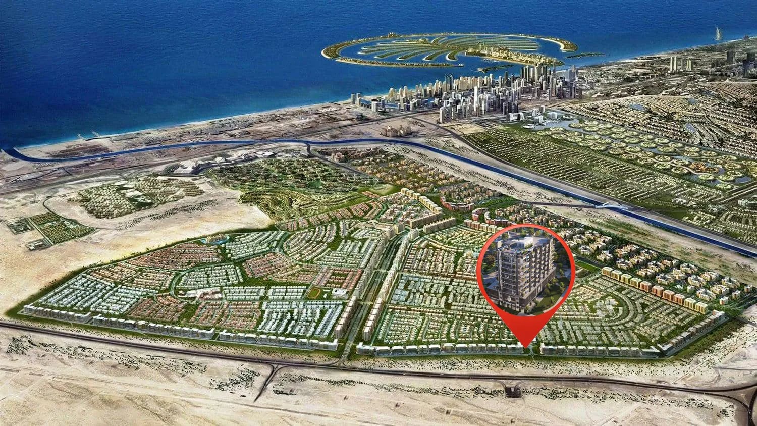 Almaara Residences by Hamara Home Real Estate Development, image 7 of 9. Render supplied by developer.