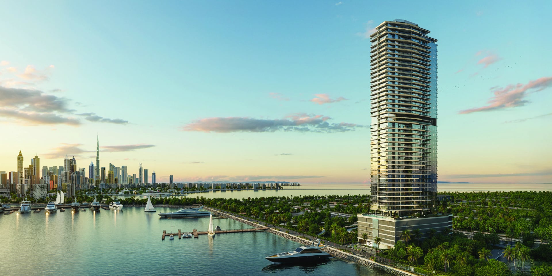 Il Vento by Kora Properties, image 1 of 16. Render supplied by developer.