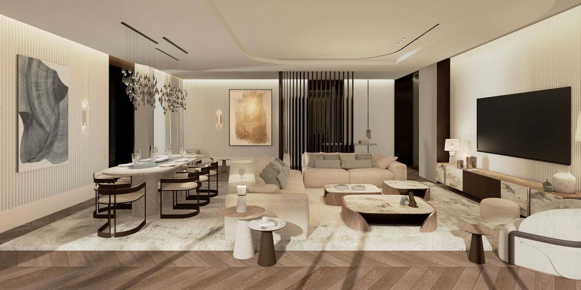 The Ritz-Carlton Residences by Al Hamra Real Estate Developer, image 7 of 22. Render supplied by developer.