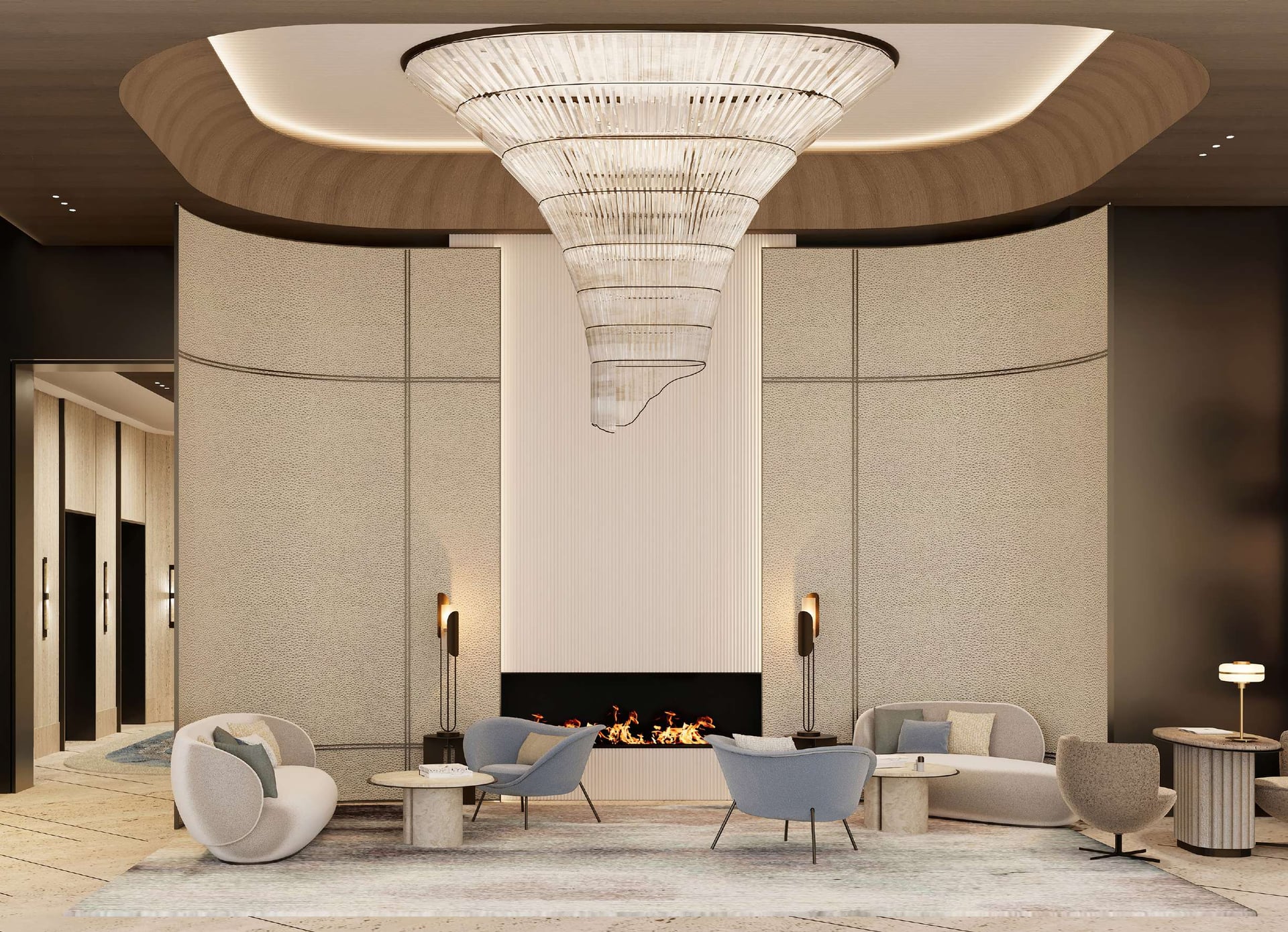 The Ritz-Carlton Residences by Al Hamra Real Estate Developer, image 21 of 22. Render supplied by developer.