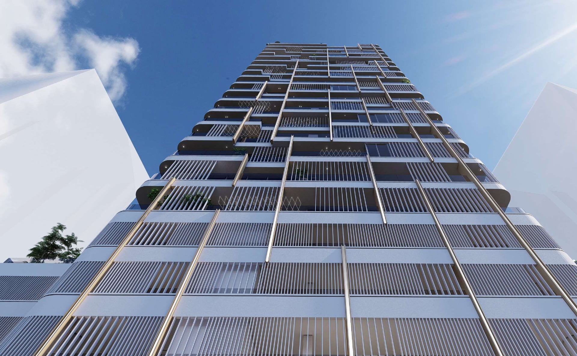 The Ritz-Carlton Residences by Al Hamra Real Estate Developer, image 3 of 22. Render supplied by developer.