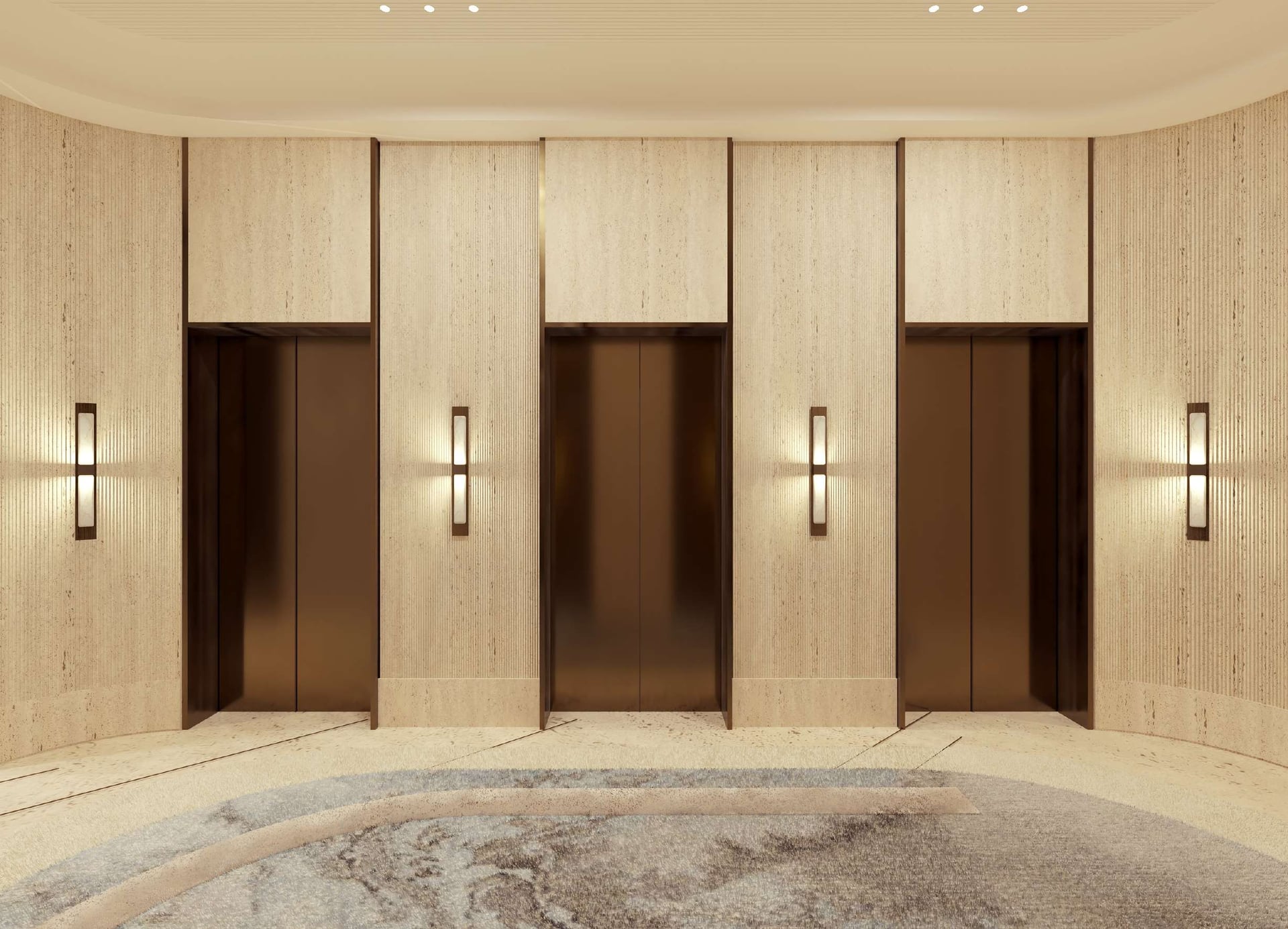 The Ritz-Carlton Residences by Al Hamra Real Estate Developer, image 22 of 22. Render supplied by developer.