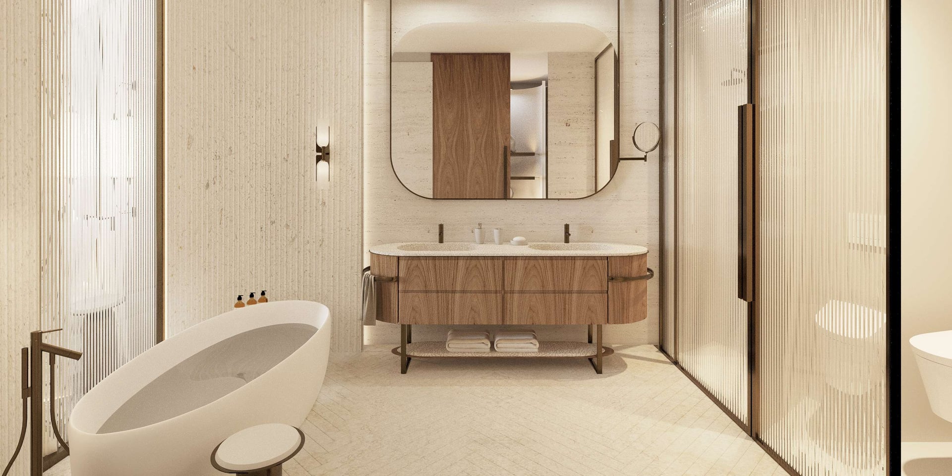 The Ritz-Carlton Residences by Al Hamra Real Estate Developer, image 9 of 22. Render supplied by developer.