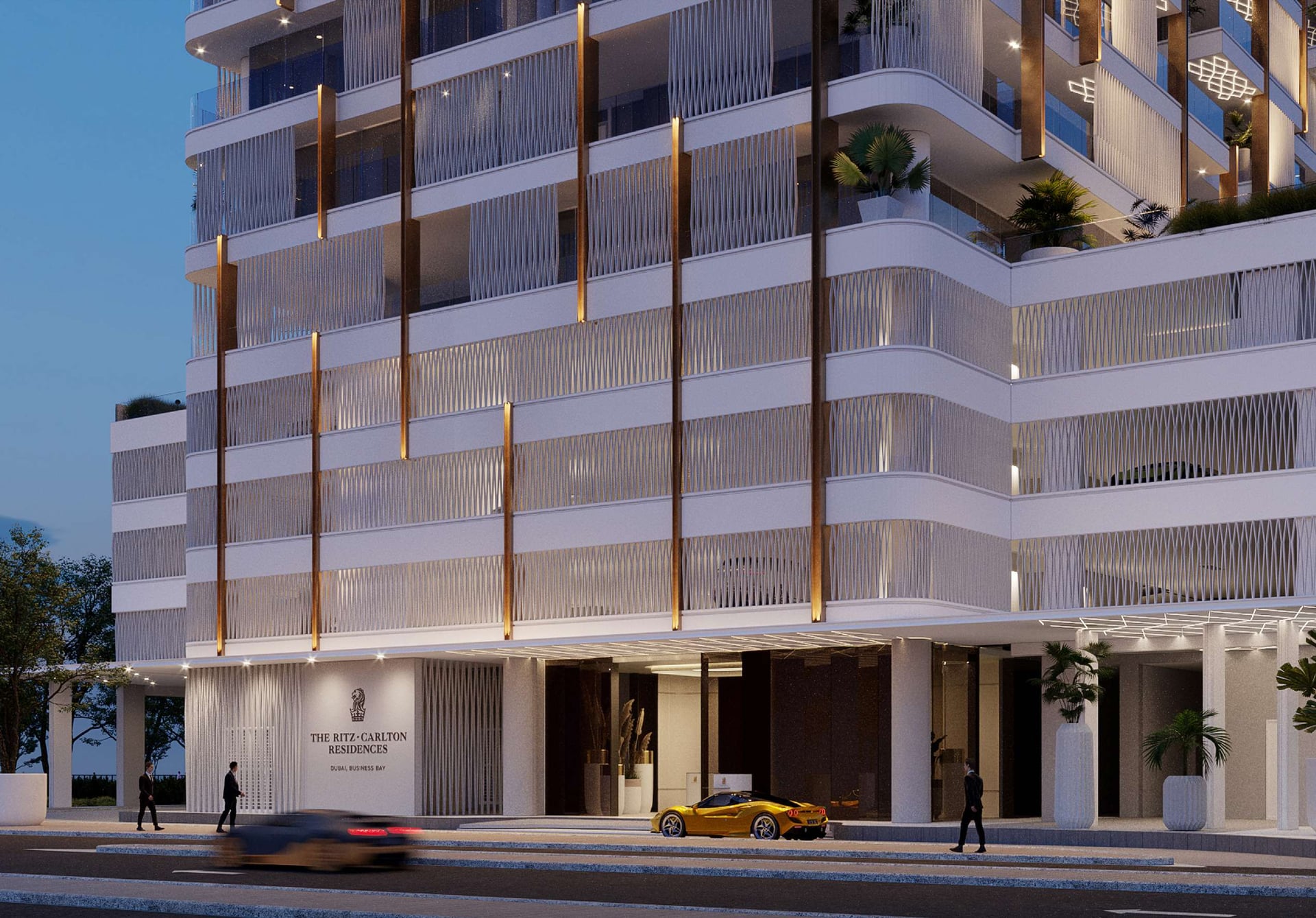 The Ritz-Carlton Residences by Al Hamra Real Estate Developer, image 5 of 22. Render supplied by developer.