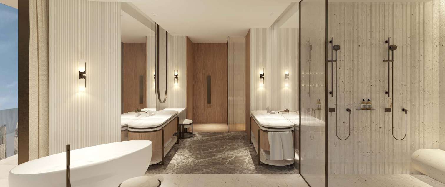 The Ritz-Carlton Residences by Al Hamra Real Estate Developer, image 17 of 22. Render supplied by developer.