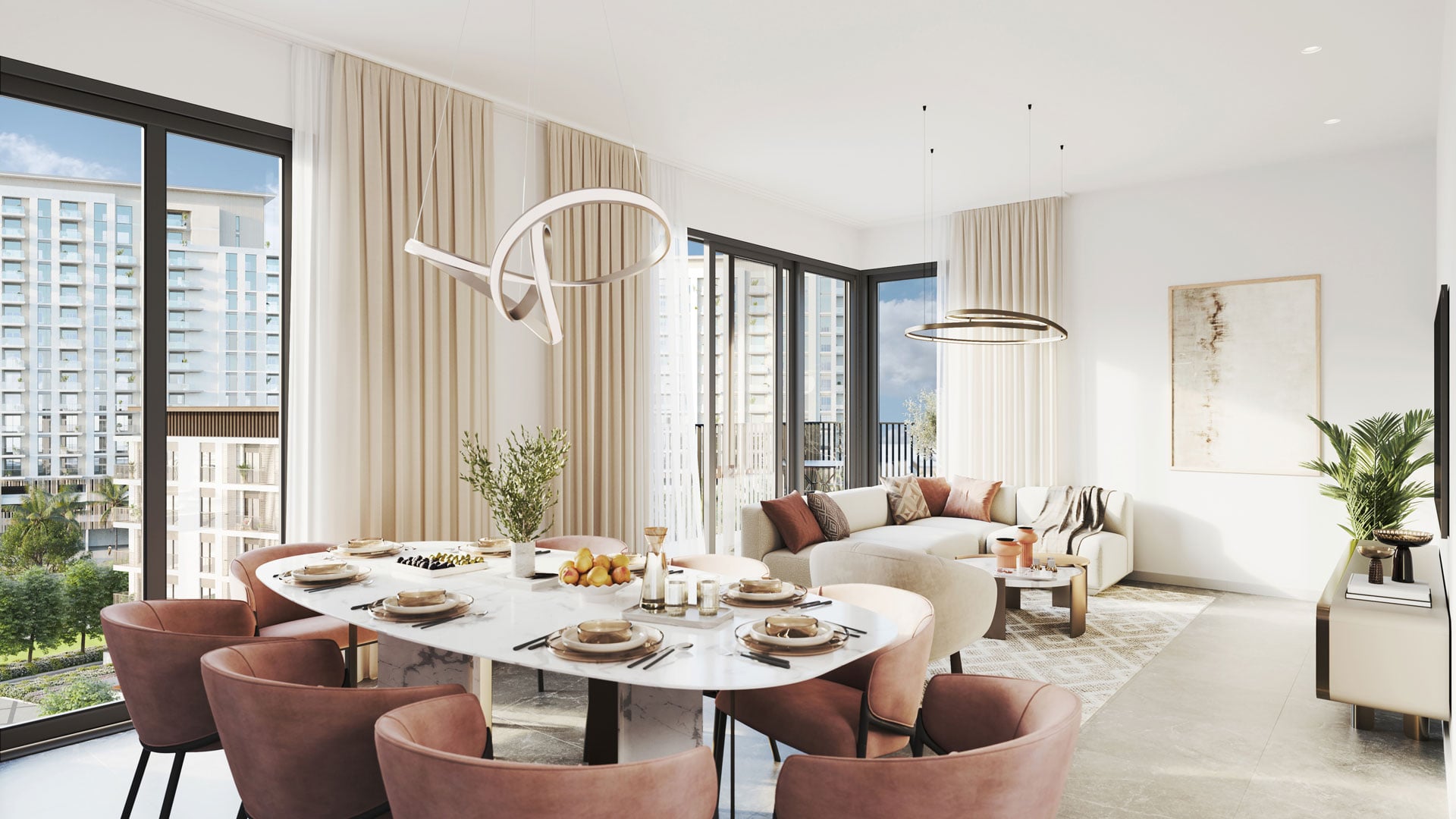 Layla Residences by Eagle Hills, image 6 of 8. Render supplied by developer.
