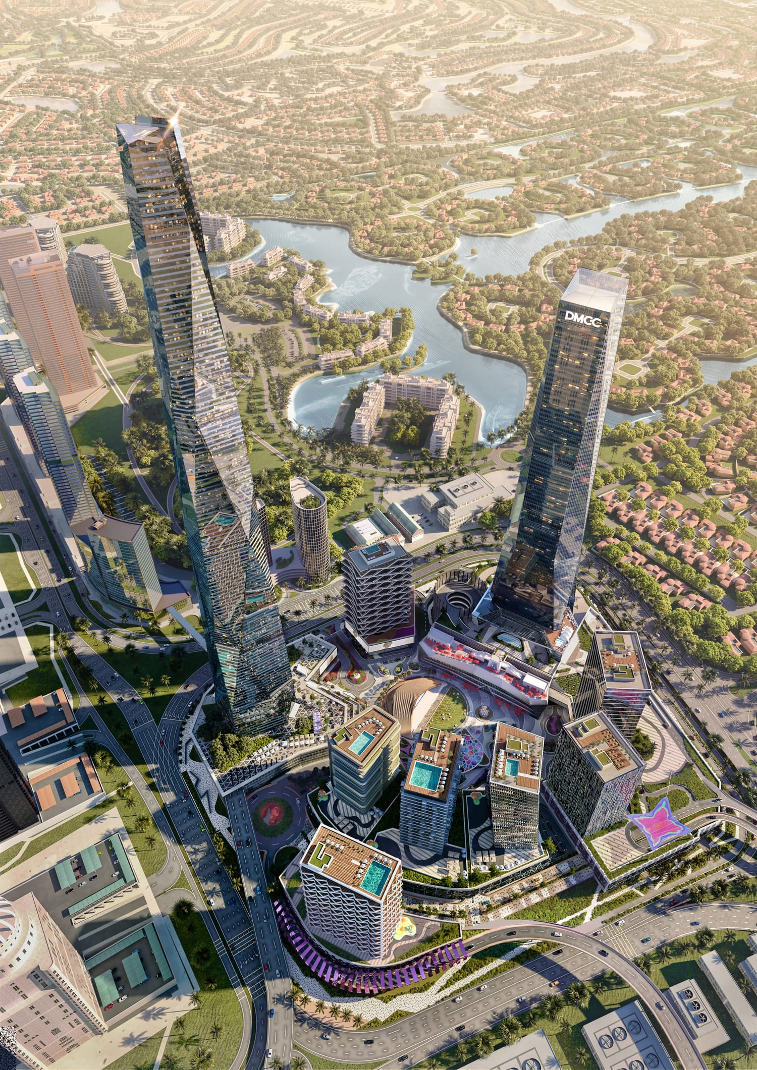 Uptown Tower by DMCC, image 1 of 19. Render supplied by developer.