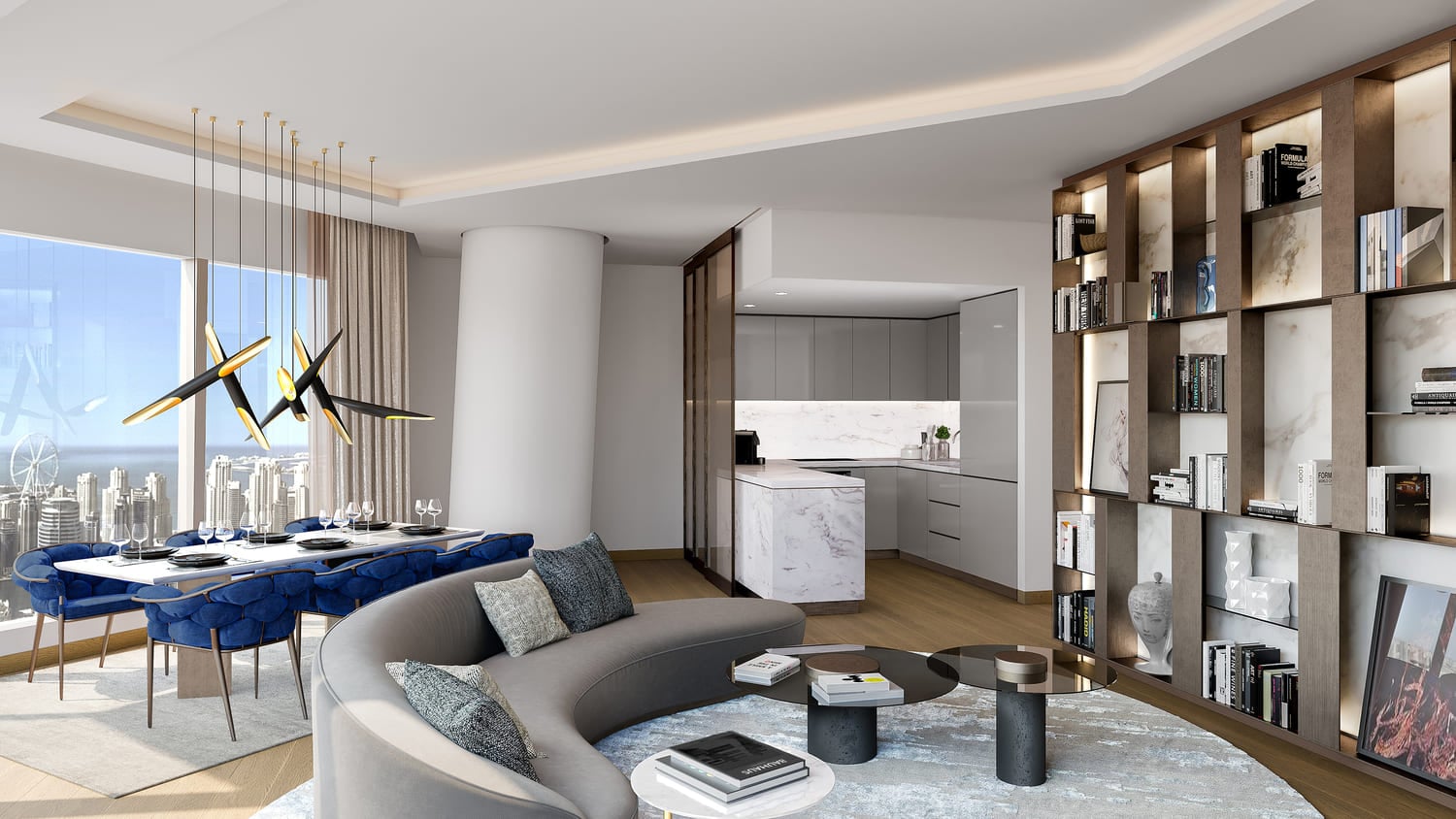 Uptown Tower by DMCC, image 10 of 19. Render supplied by developer.