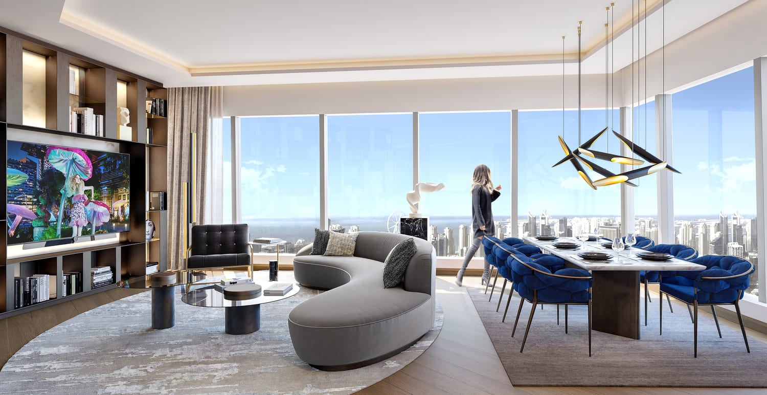 Uptown Tower by DMCC, image 11 of 19. Render supplied by developer.