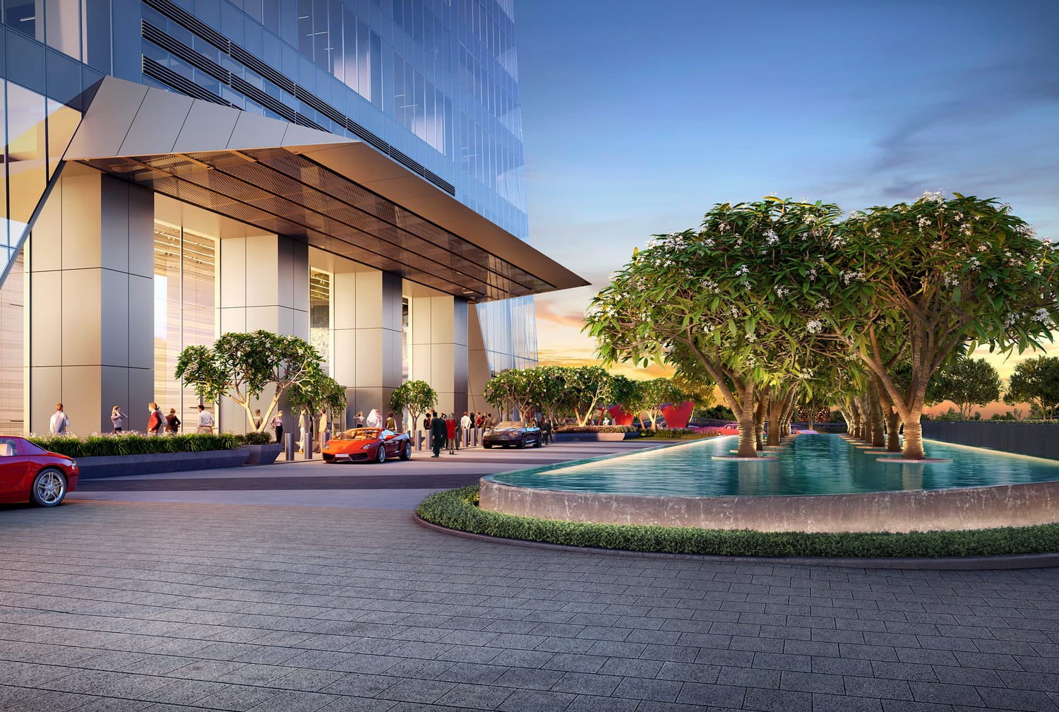 Uptown Tower by DMCC, image 3 of 19. Render supplied by developer.