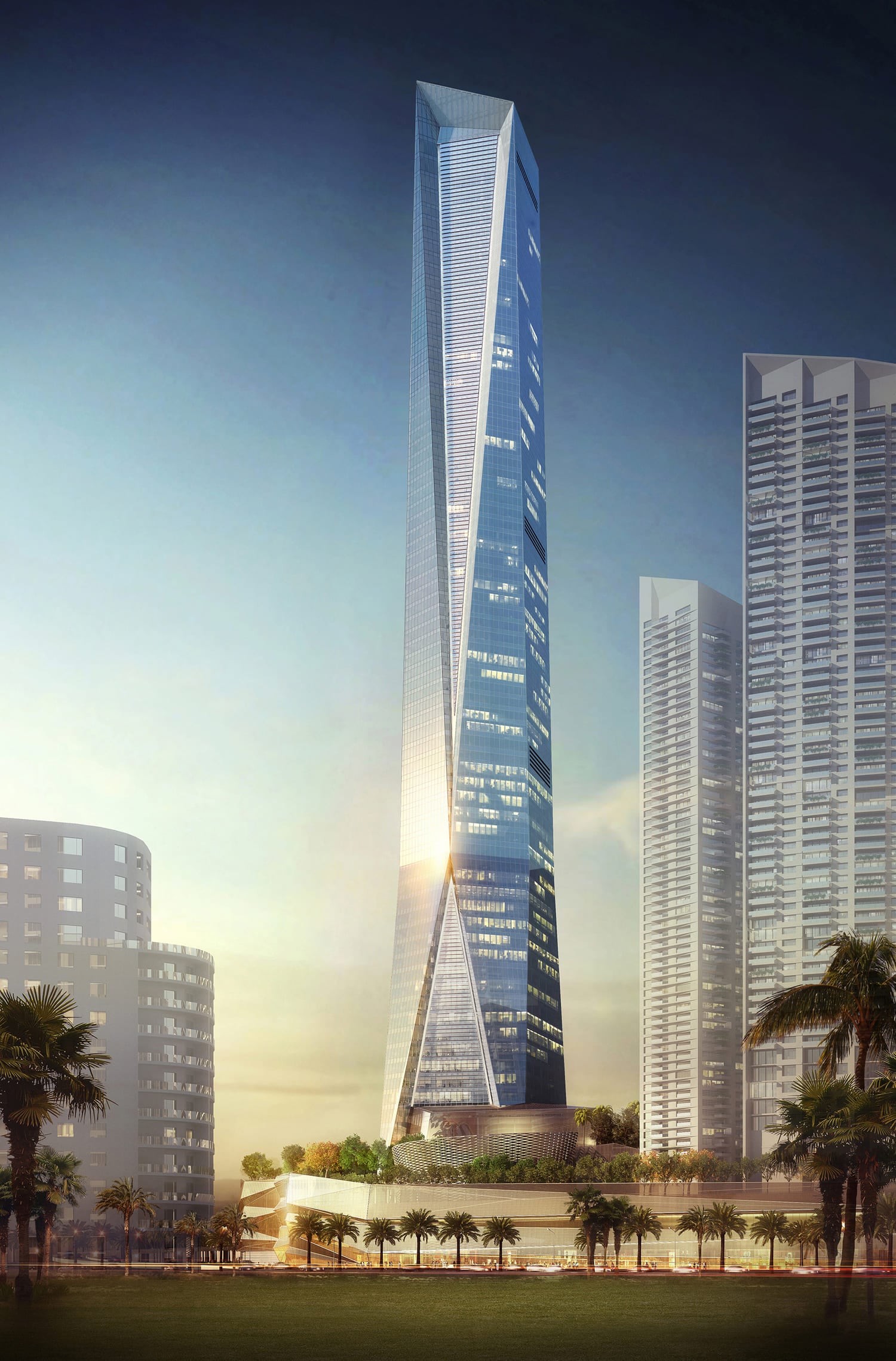 Uptown Tower by DMCC, image 6 of 19. Render supplied by developer.