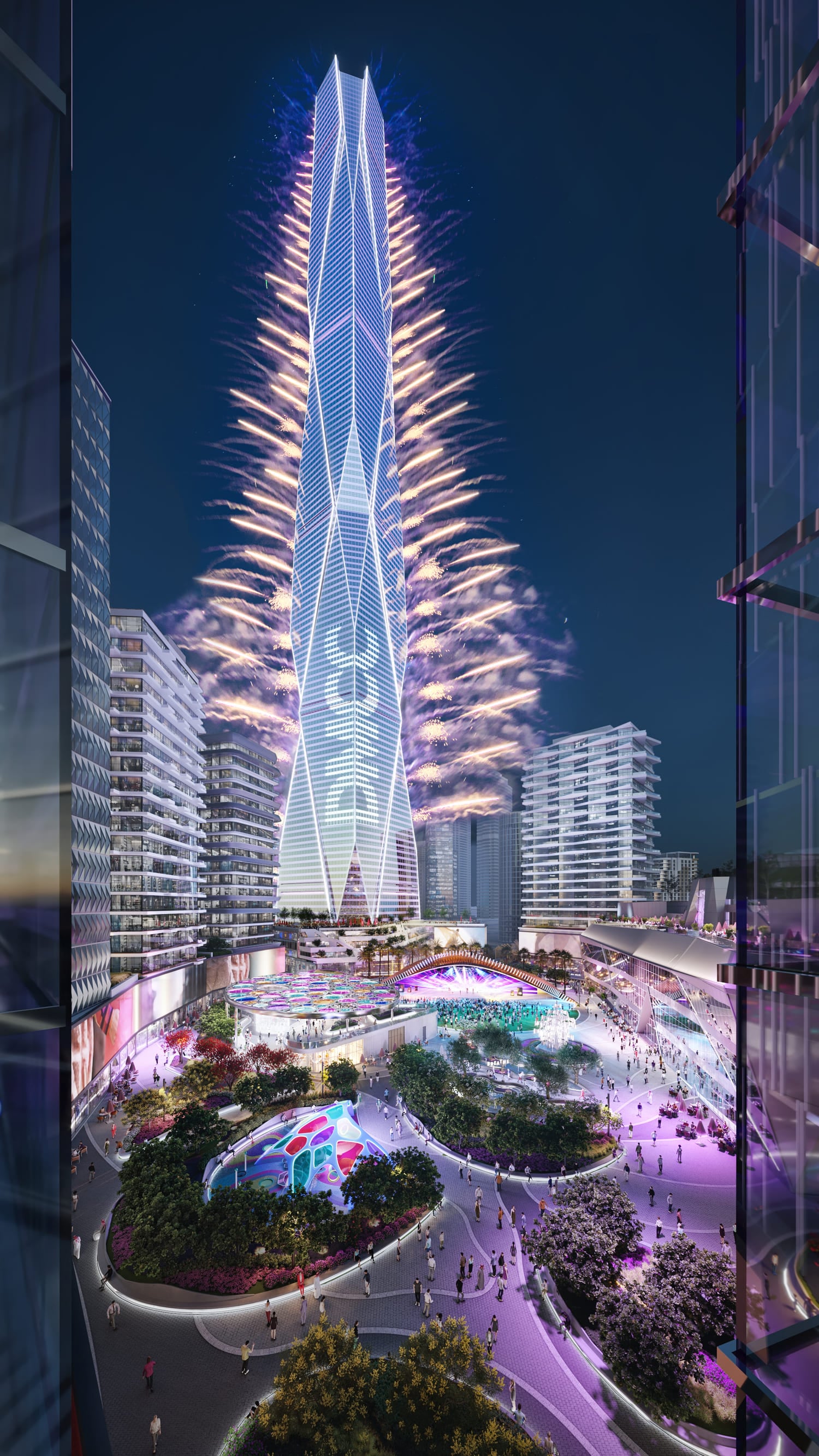 Uptown Tower by DMCC, image 8 of 19. Render supplied by developer.