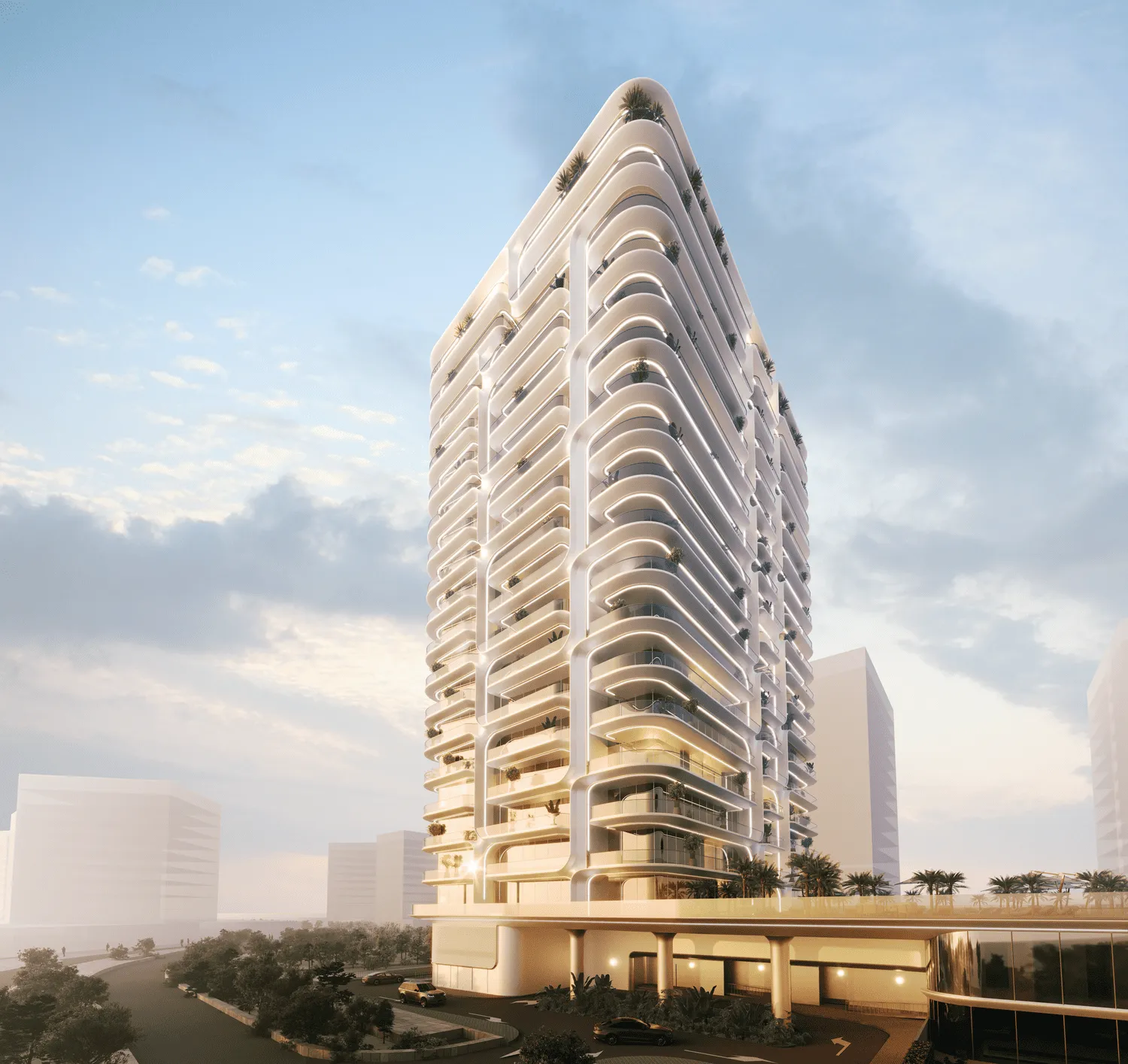 Stellar by Elie Saab, image 9 of 22. Render supplied by developer.
