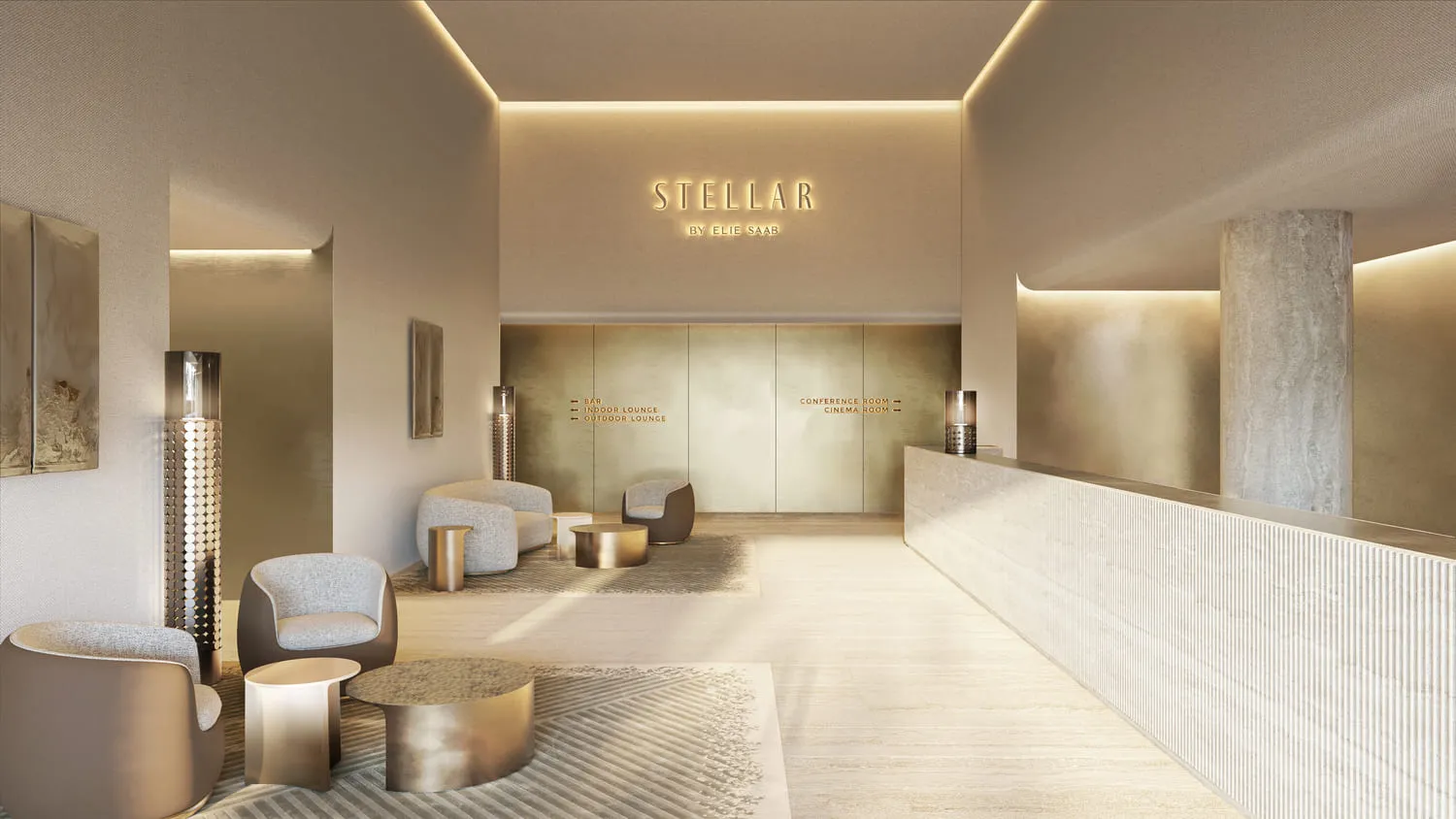 Stellar by Elie Saab, image 22 of 22. Render supplied by developer.
