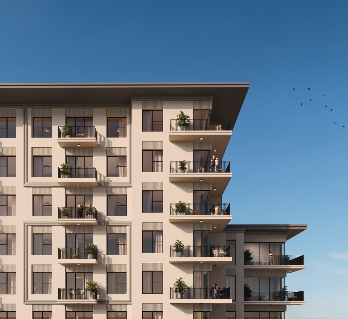 Ora Residences by Nshama, image 2 of 8. Render supplied by developer.