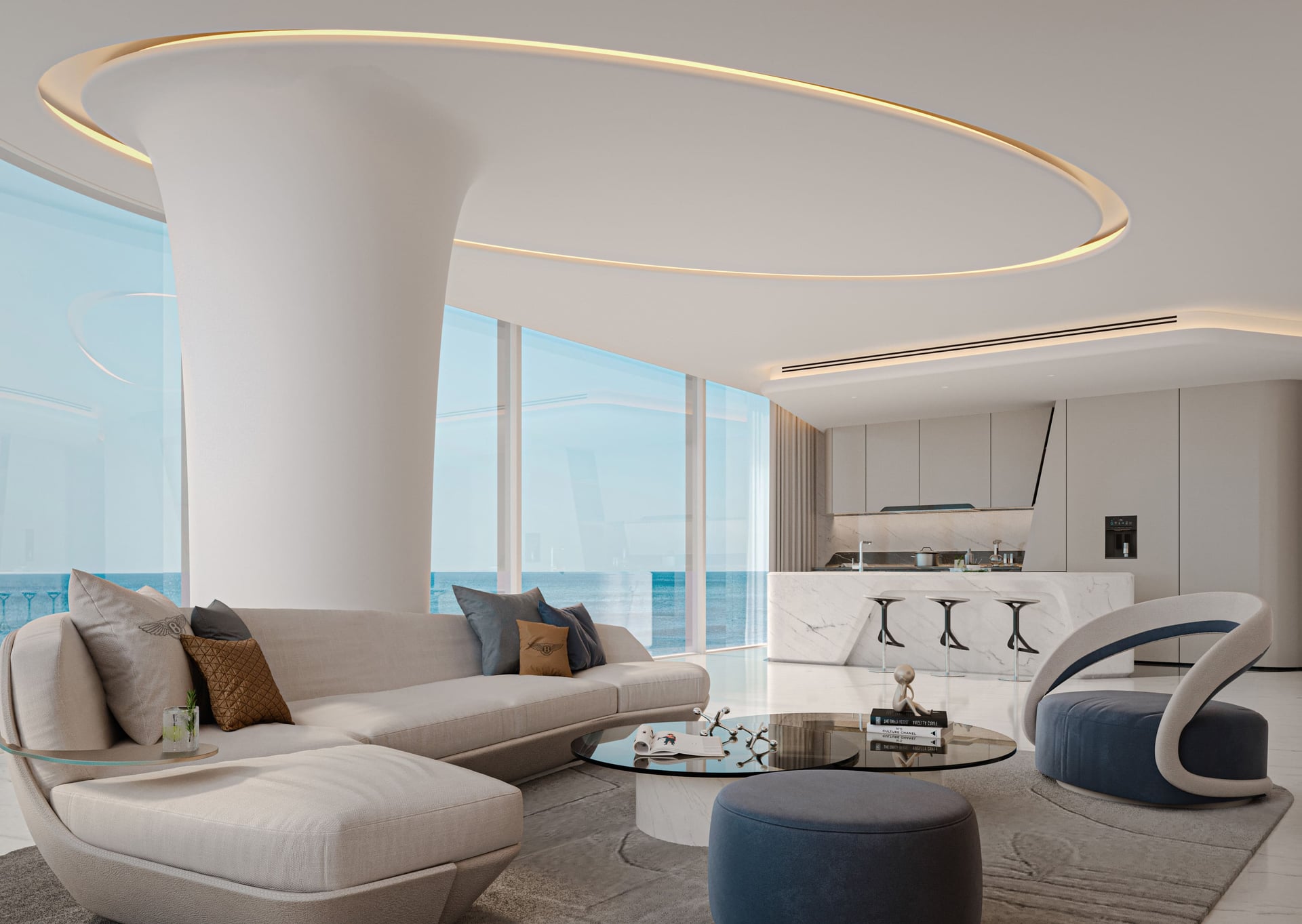 Oceano by The Luxe Developers, image 11 of 23. Render supplied by developer.