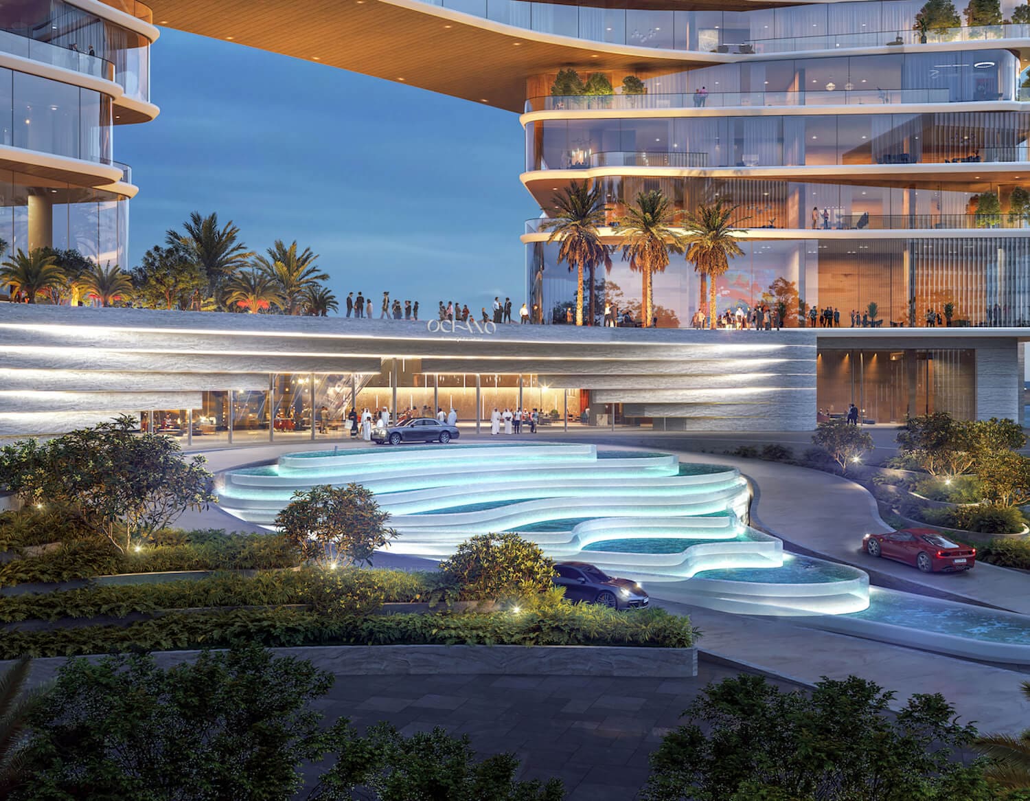 Oceano by The Luxe Developers, image 4 of 23. Render supplied by developer.
