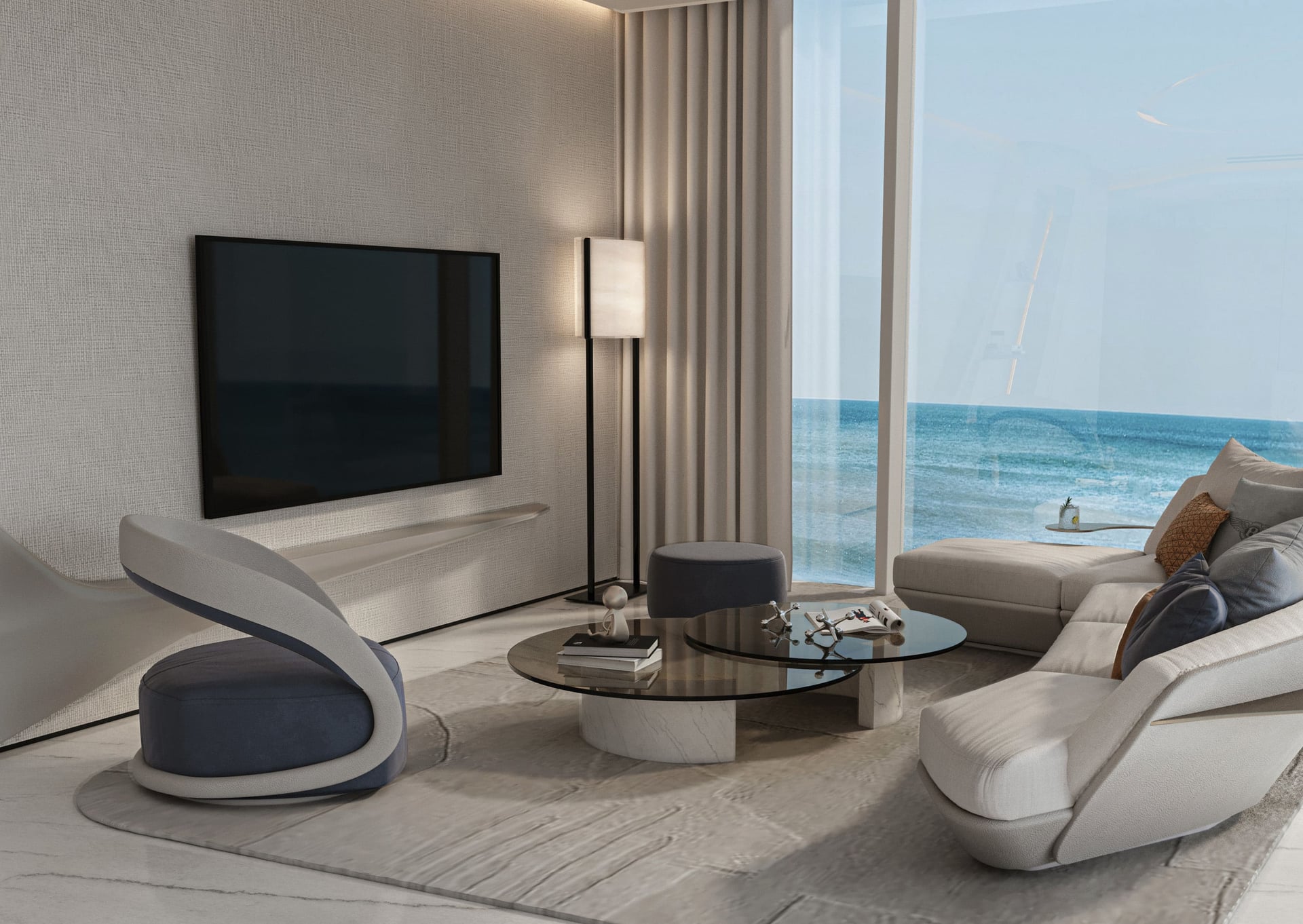 Oceano by The Luxe Developers, image 15 of 23. Render supplied by developer.