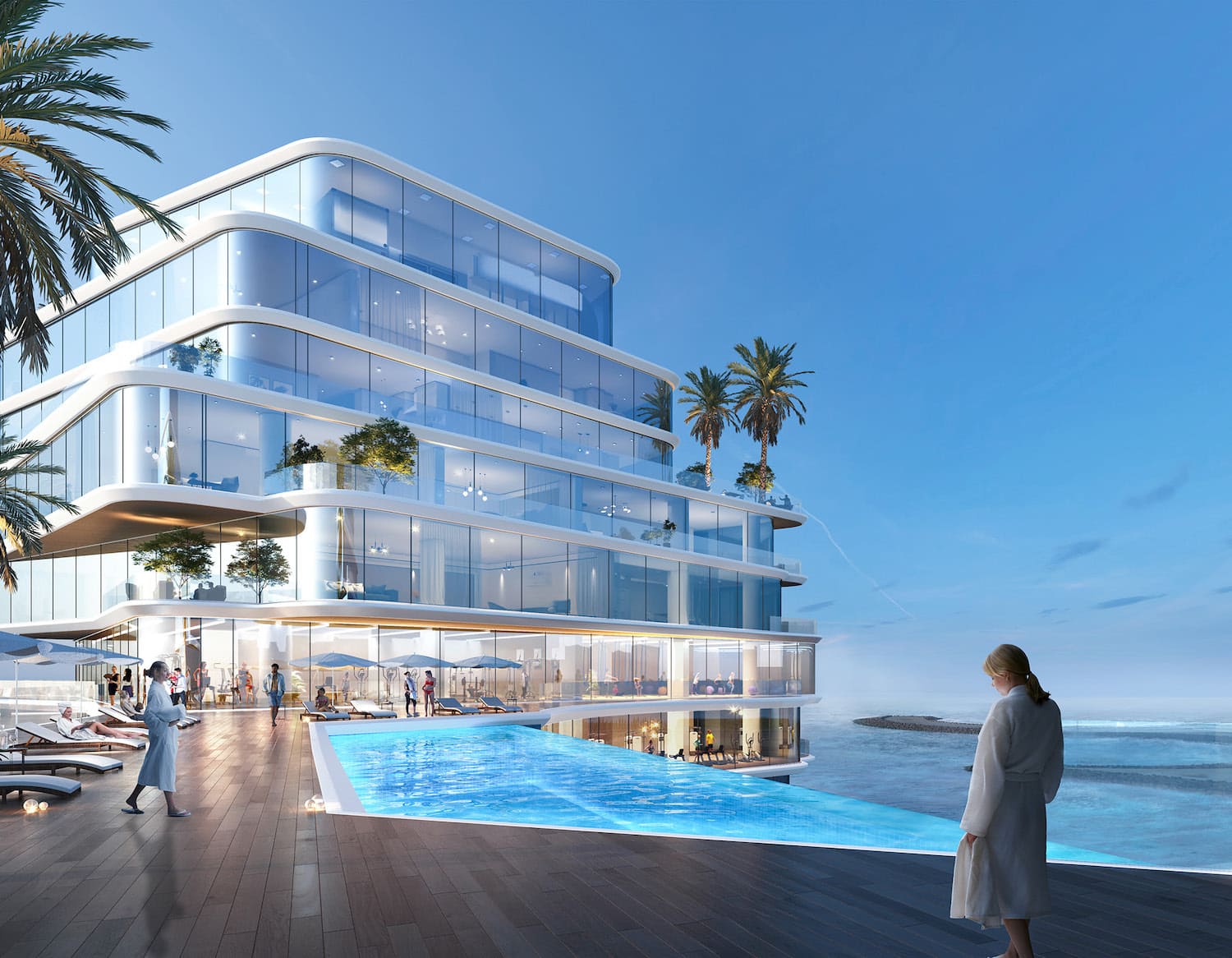 Oceano by The Luxe Developers, image 7 of 23. Render supplied by developer.