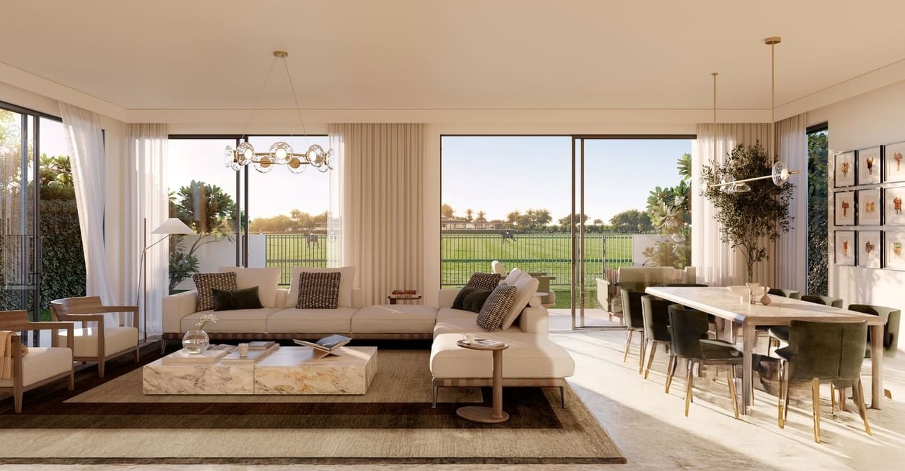 Grand Polo Club and Resort by Emaar, image 6 of 6. Render supplied by developer.