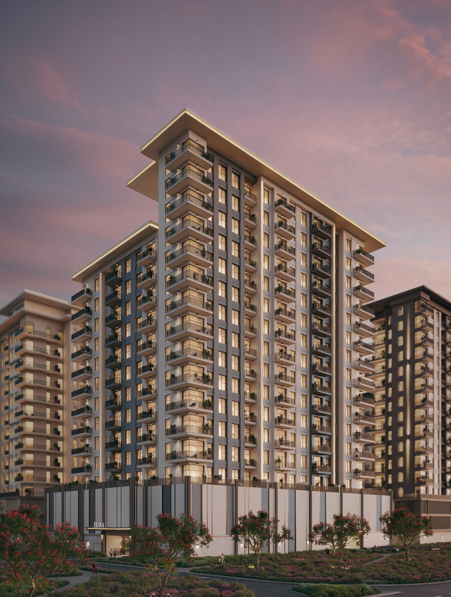 Elaya by Nshama, image 2 of 5. Render supplied by developer.