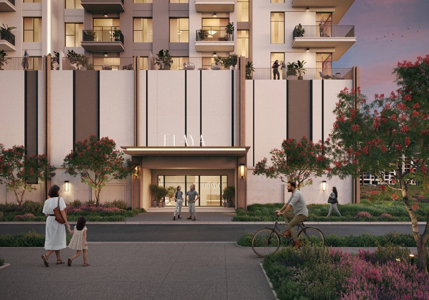 Elaya by Nshama, Town Square. Render supplied by developer.