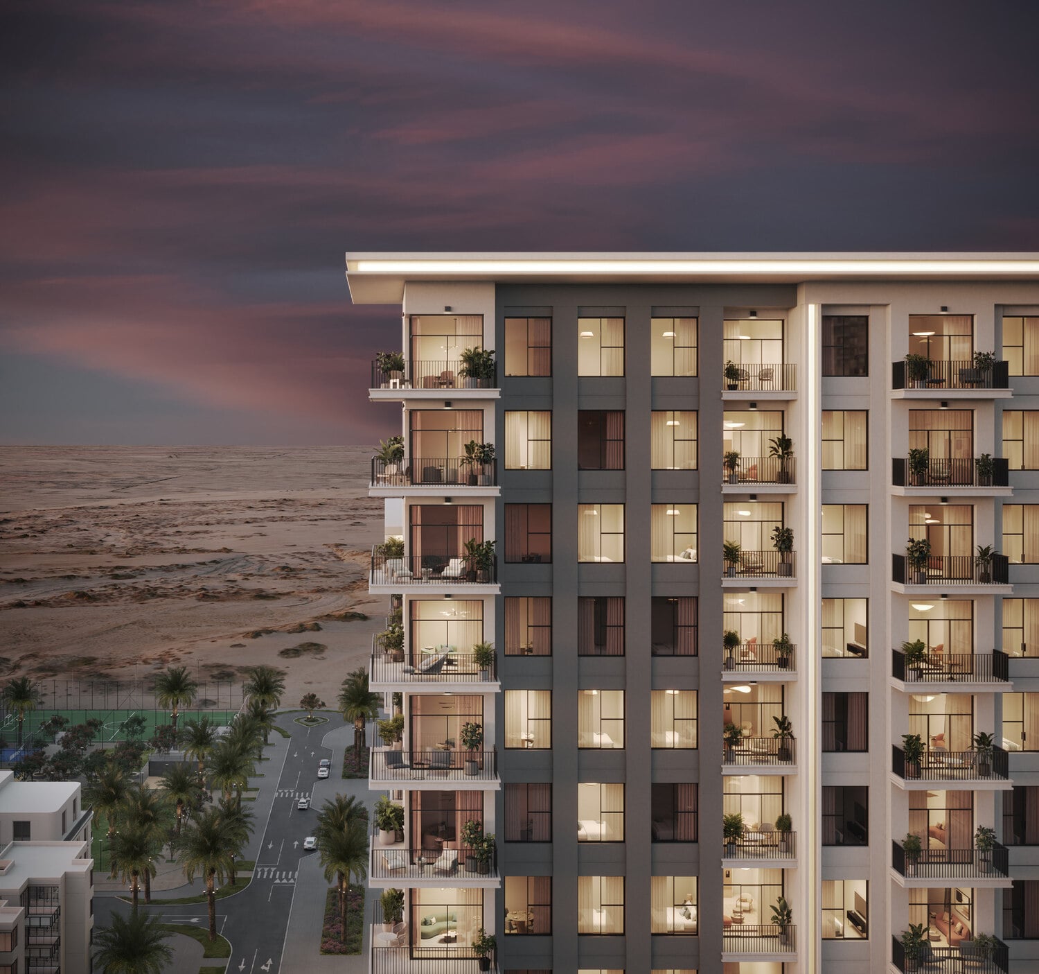 Elaya by Nshama, image 3 of 5. Render supplied by developer.