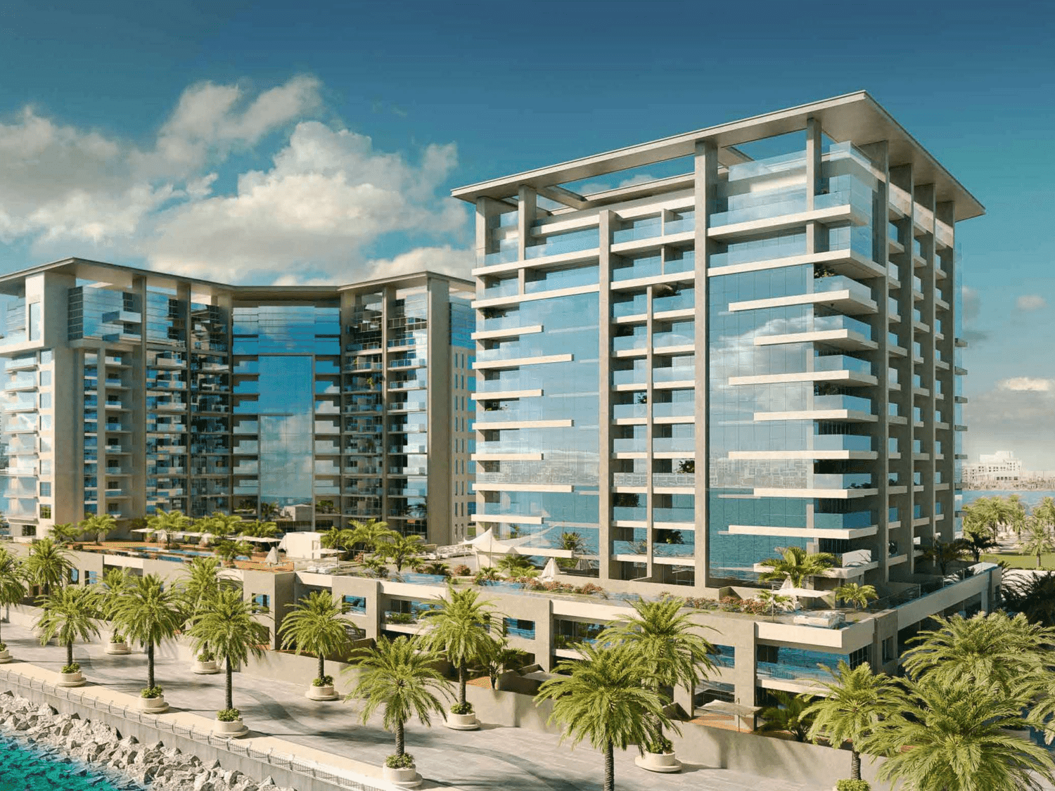 The Bay Residence 2 by Baraka Real Estate Development, image 4 of 18. Render supplied by developer.