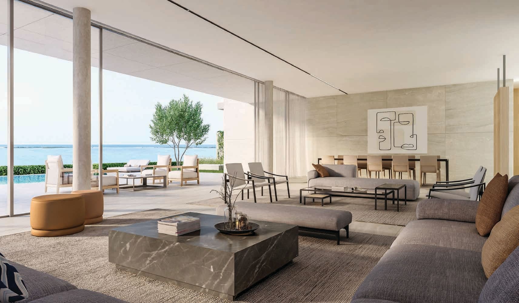 Al Zorah Beach Hills Villa's by Al Zorah Development Company, image 5 of 18. Render supplied by developer.