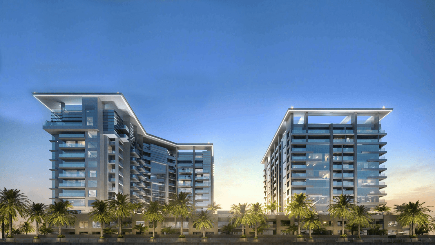 The Bay Residence 2 by Baraka Real Estate Development, image 7 of 18. Render supplied by developer.