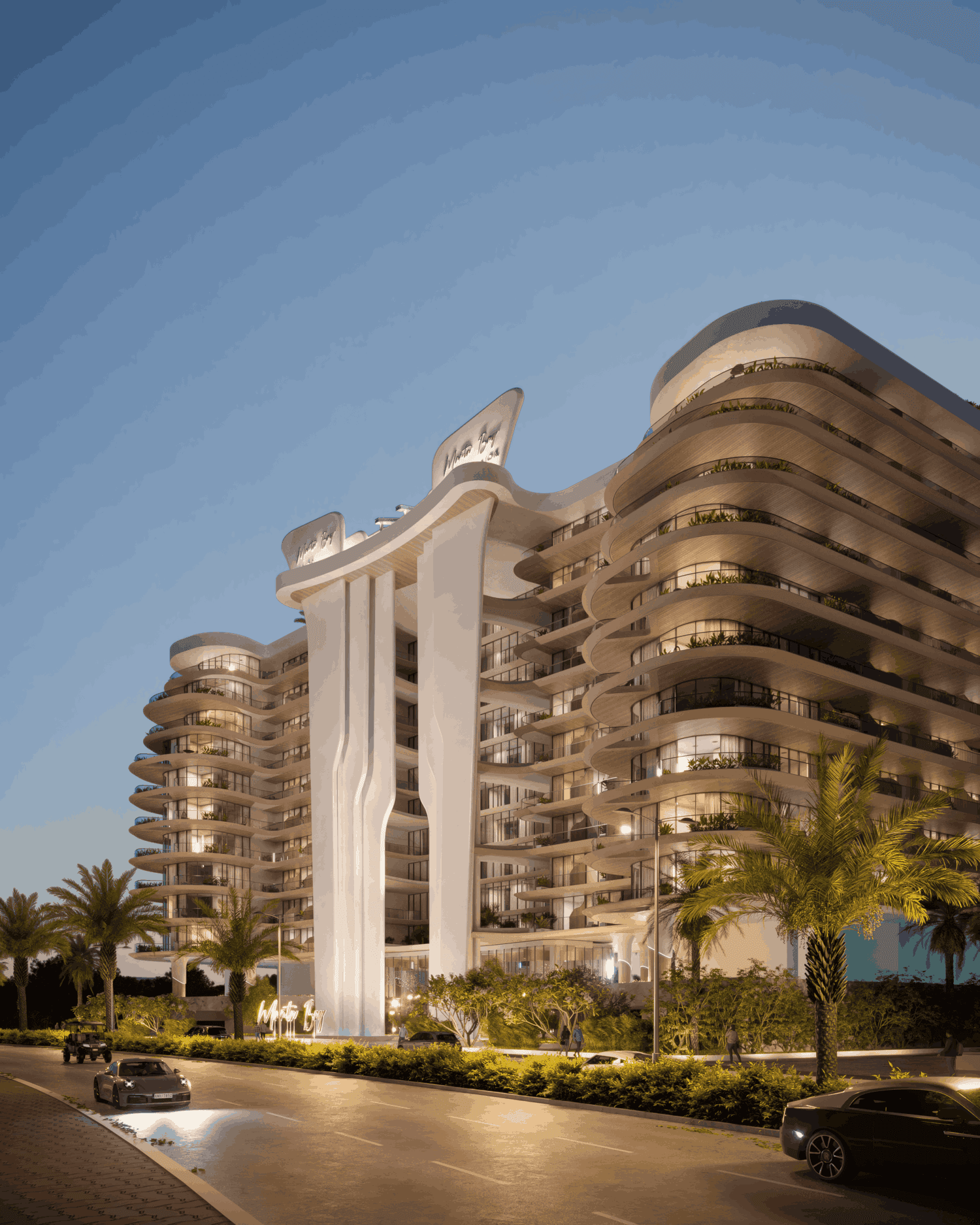Manta Bay by Major Development, image 5 of 24. Render supplied by developer.