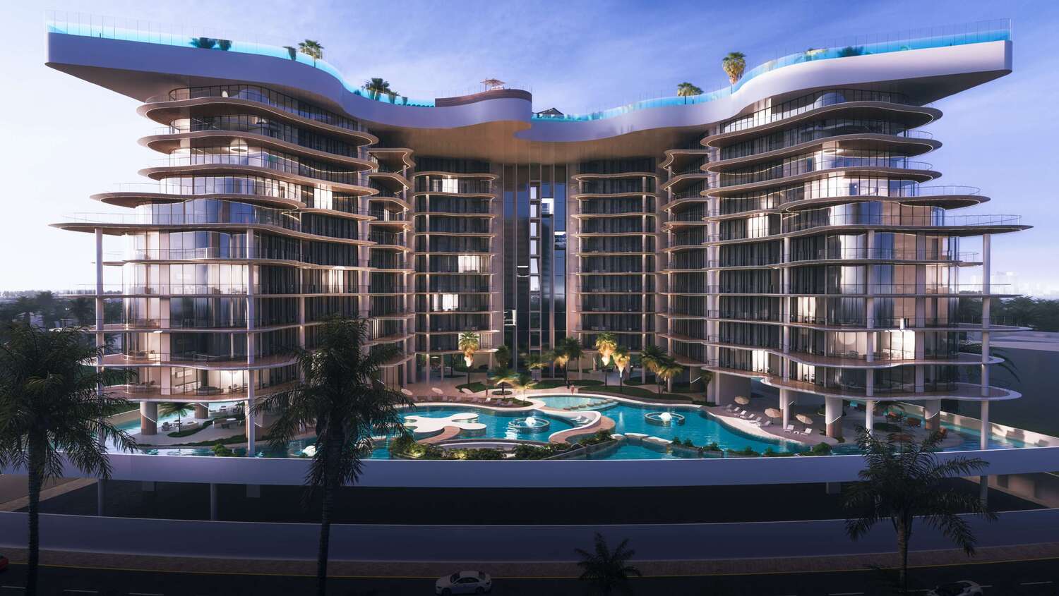 Manta Bay by Major Development, image 6 of 24. Render supplied by developer.