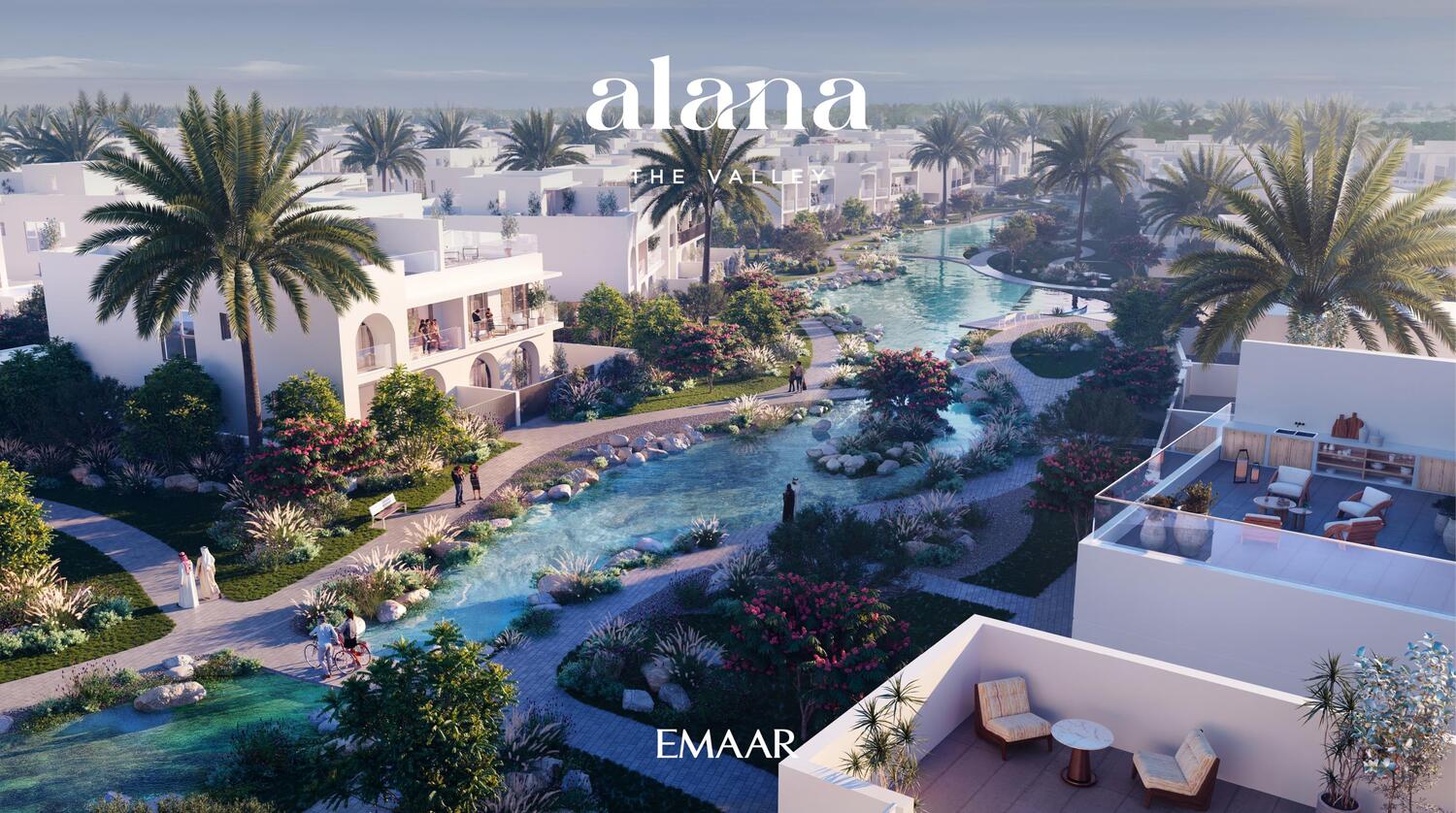 Alana by Emaar in The Valley, render supplied by developer