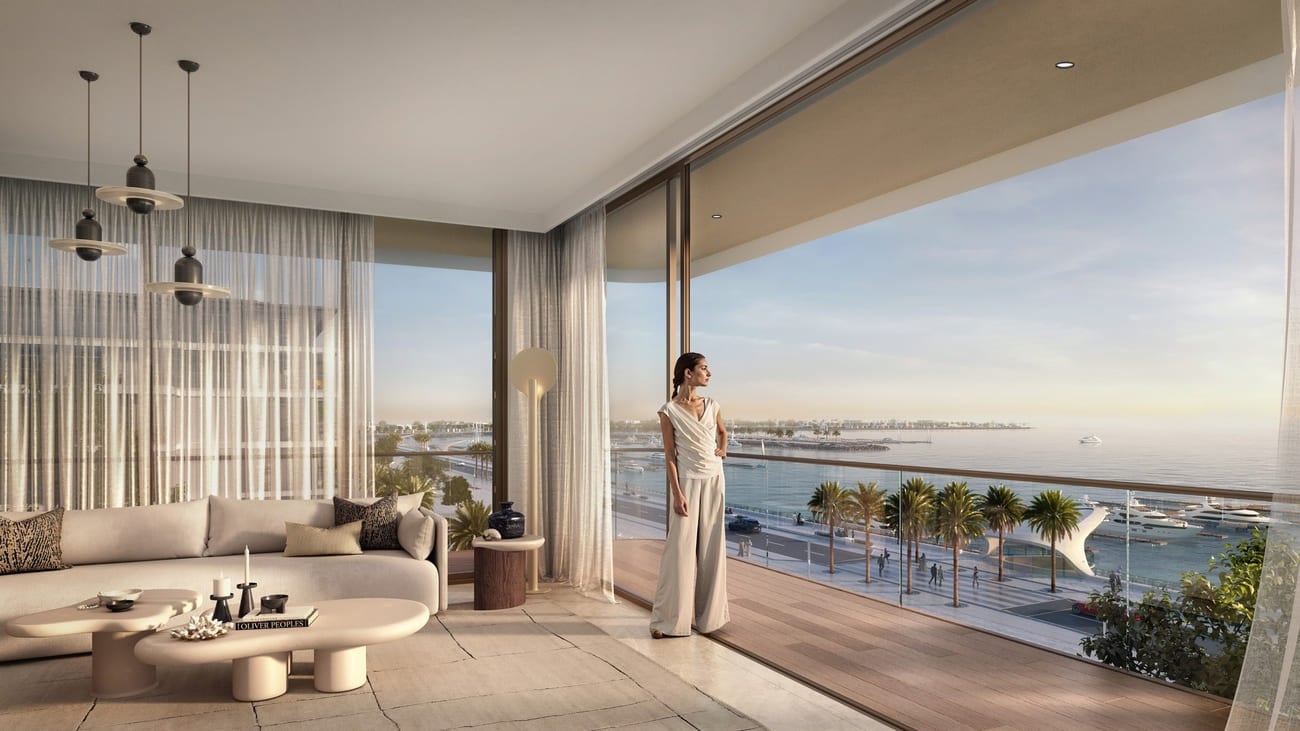 Ocean Views by Emaar, image 4 of 8. Render supplied by developer.