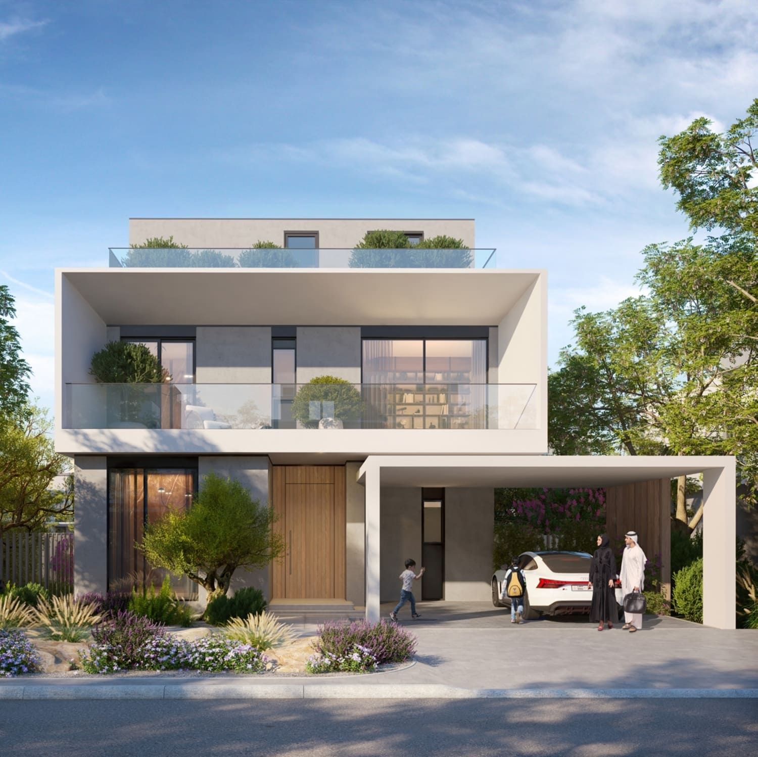 Park Gate by Emaar, image 2 of 10. Render supplied by developer.