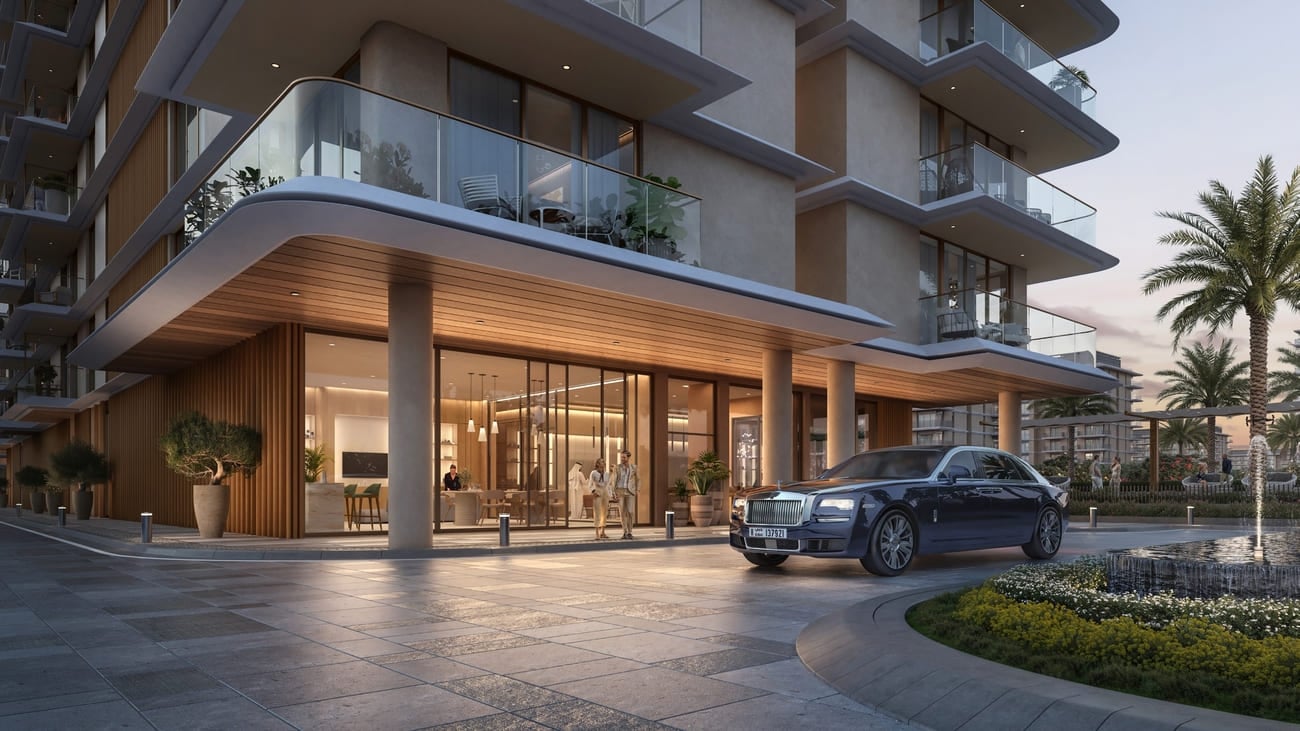 Ocean Views by Emaar, image 3 of 8. Render supplied by developer.