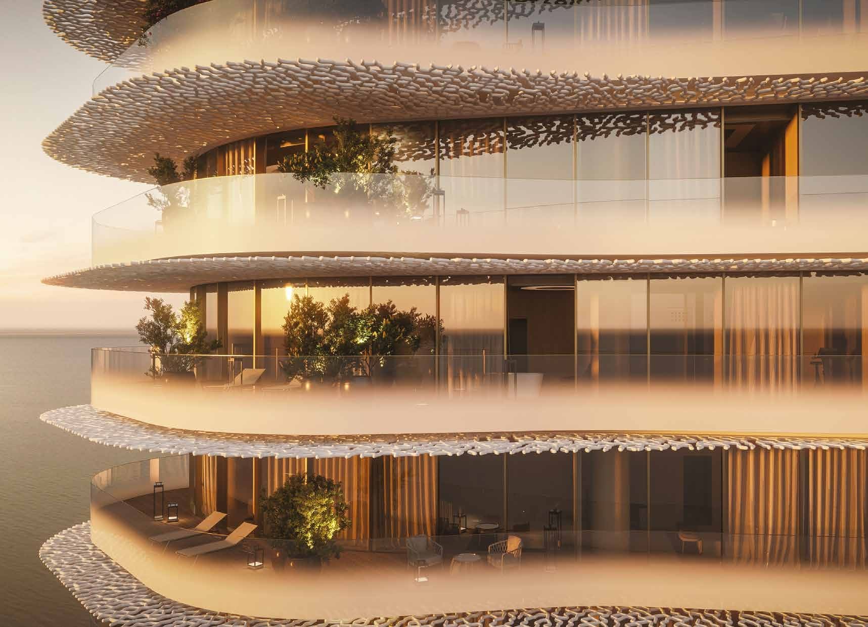 Bulgari Lighthouse by Meraas, image 1 of 14. Render supplied by developer.