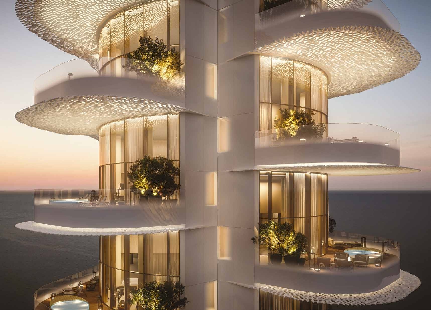 Bulgari Lighthouse by Meraas, image 2 of 14. Render supplied by developer.