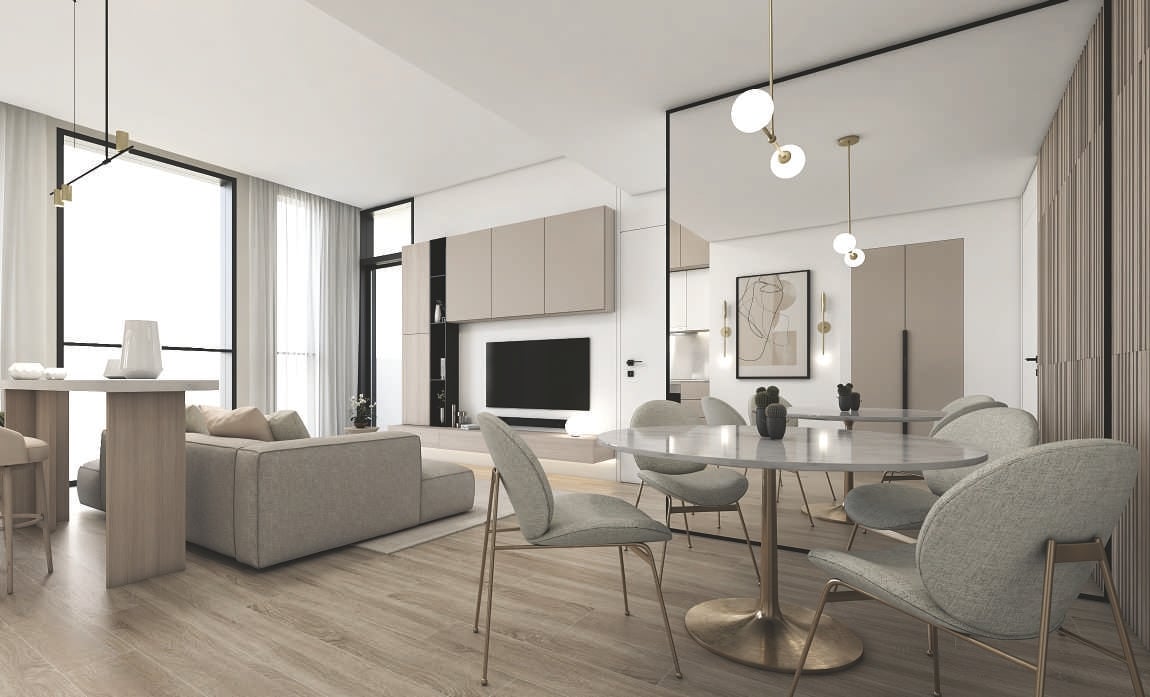 Midtown Noor by Deyaar Development, image 7 of 17. Render supplied by developer.