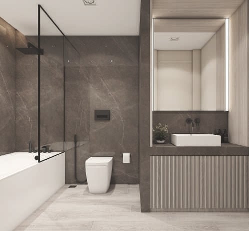 Midtown Noor by Deyaar Development, image 10 of 17. Render supplied by developer.