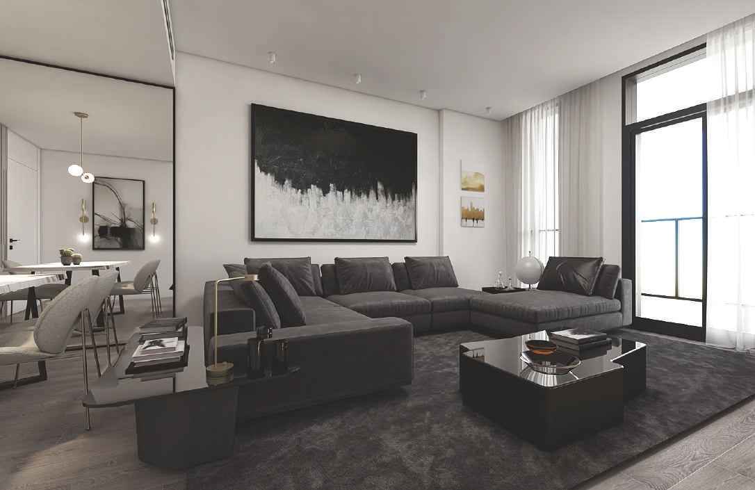 Midtown Noor by Deyaar Development, image 11 of 17. Render supplied by developer.